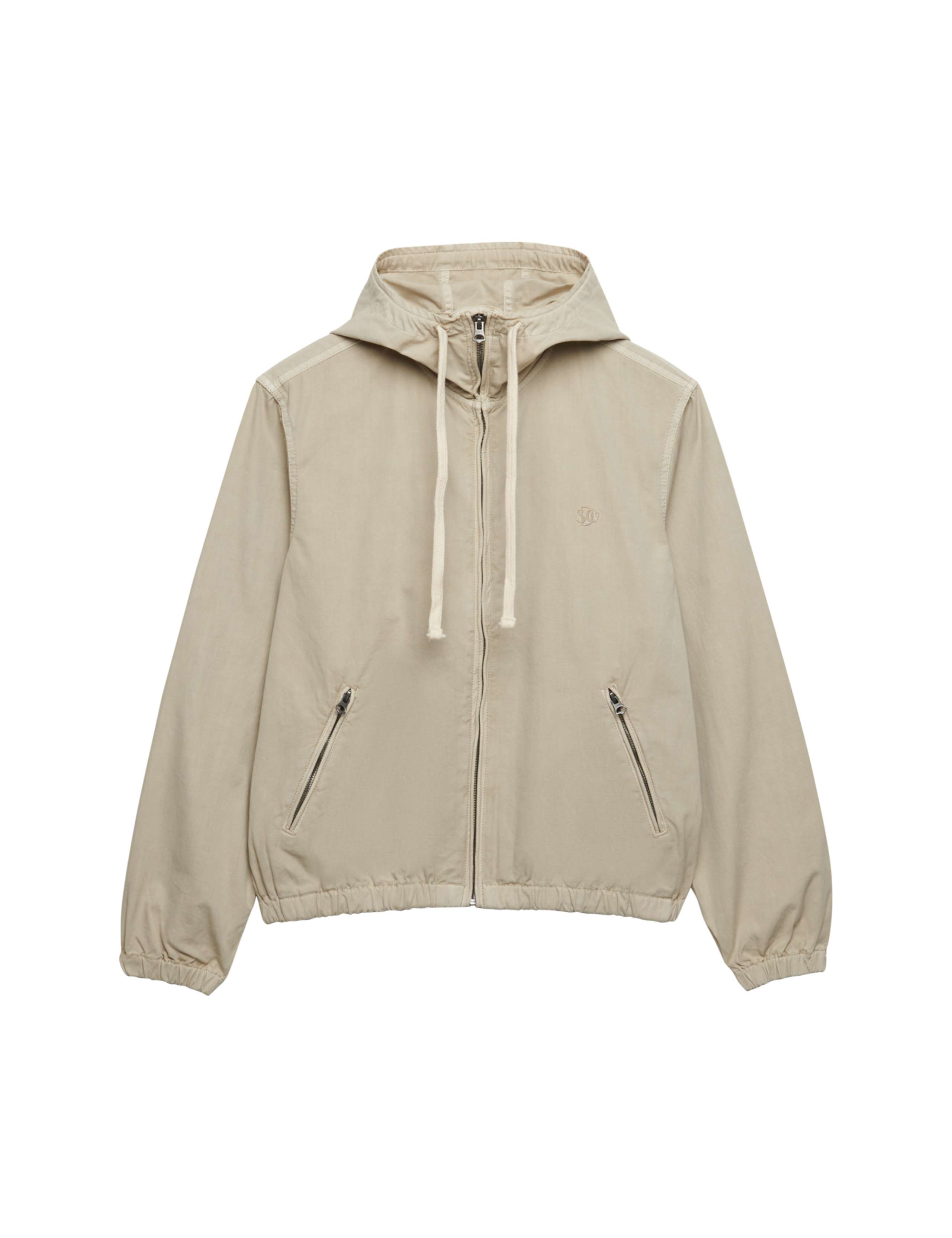 Pure Cotton Twill Hooded Utility Jacket 8 of 8