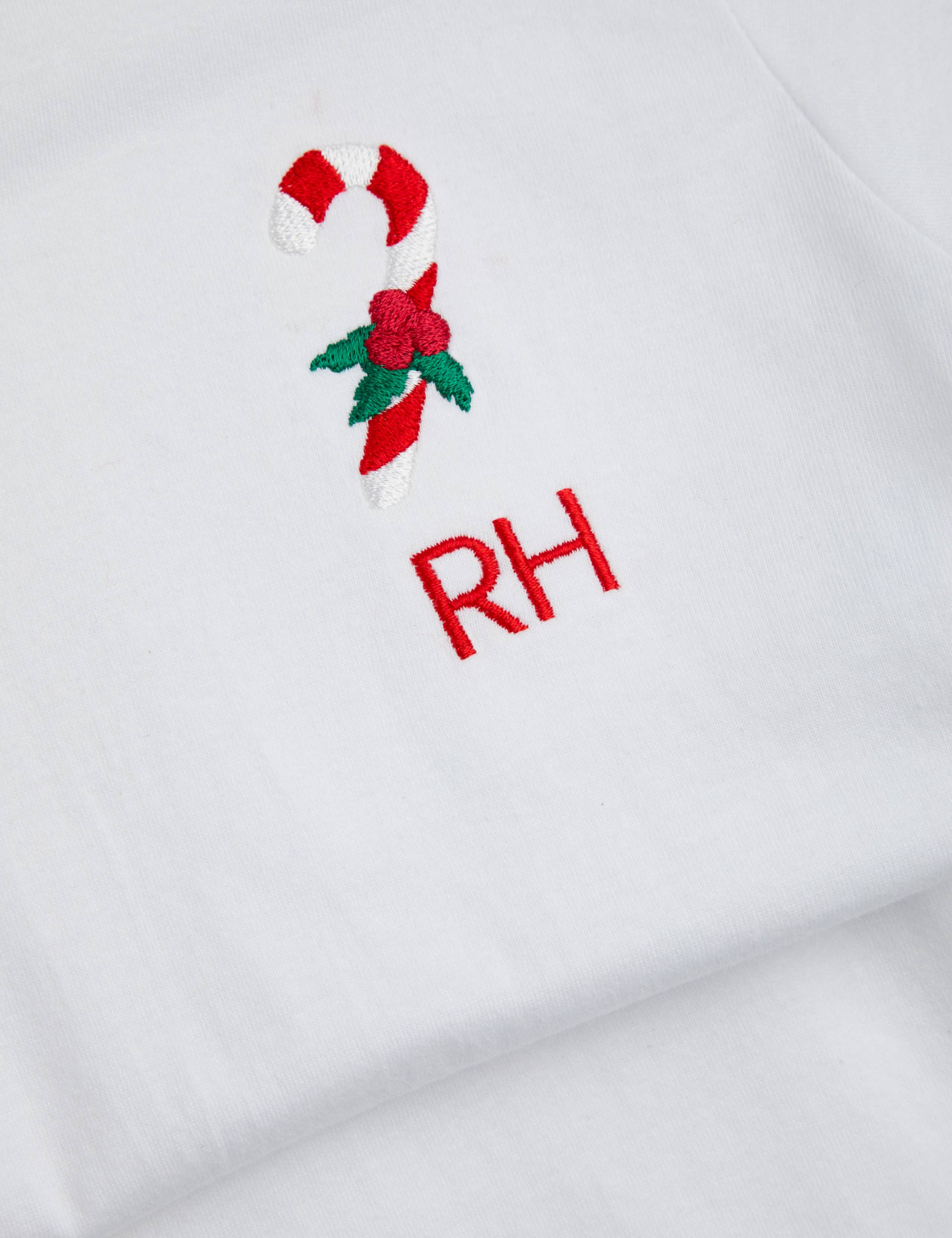 Personalised Women's Candy Cane Pyjamas 4 of 6