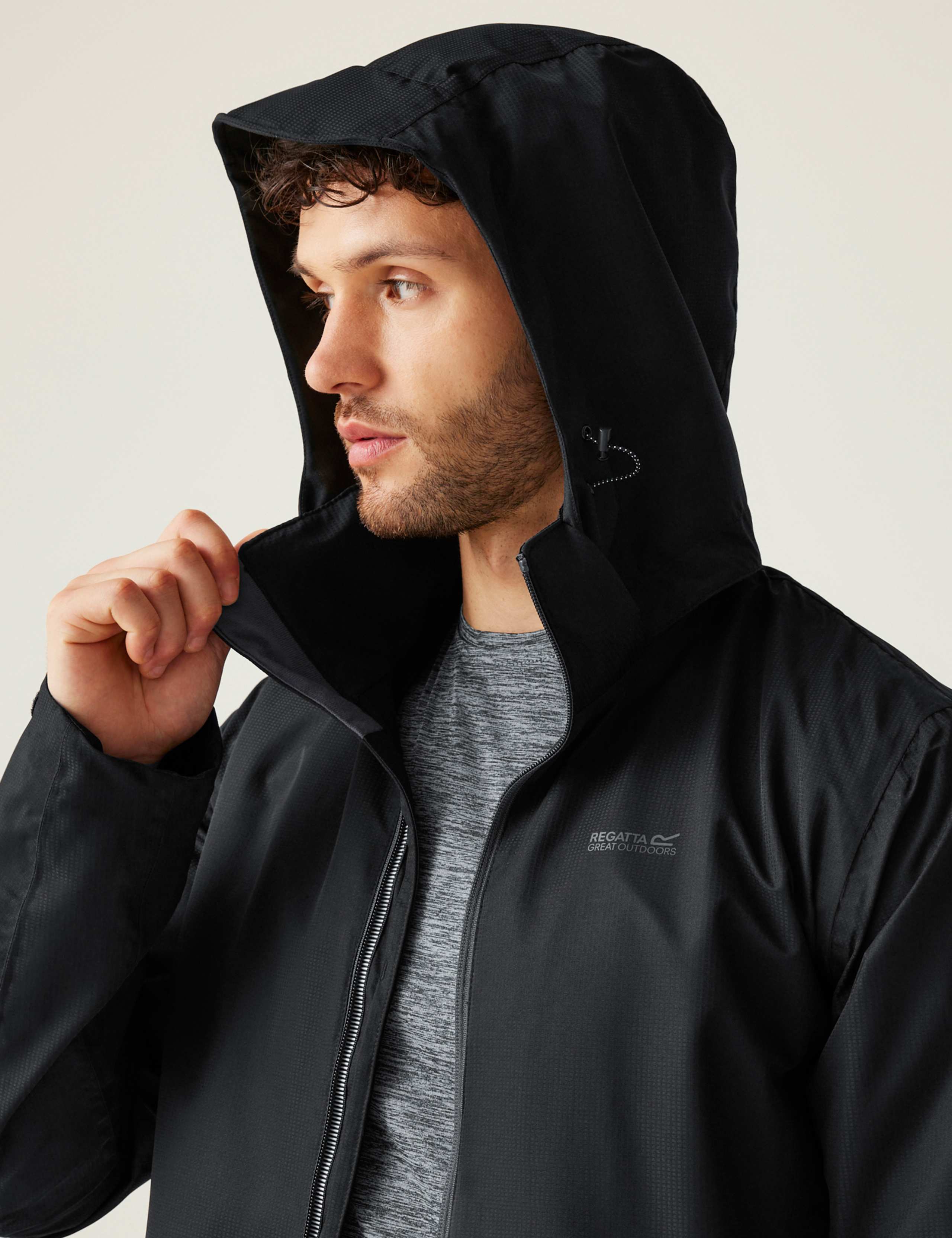 Oakhowe Hooded Waterproof Raincoat 5 of 10