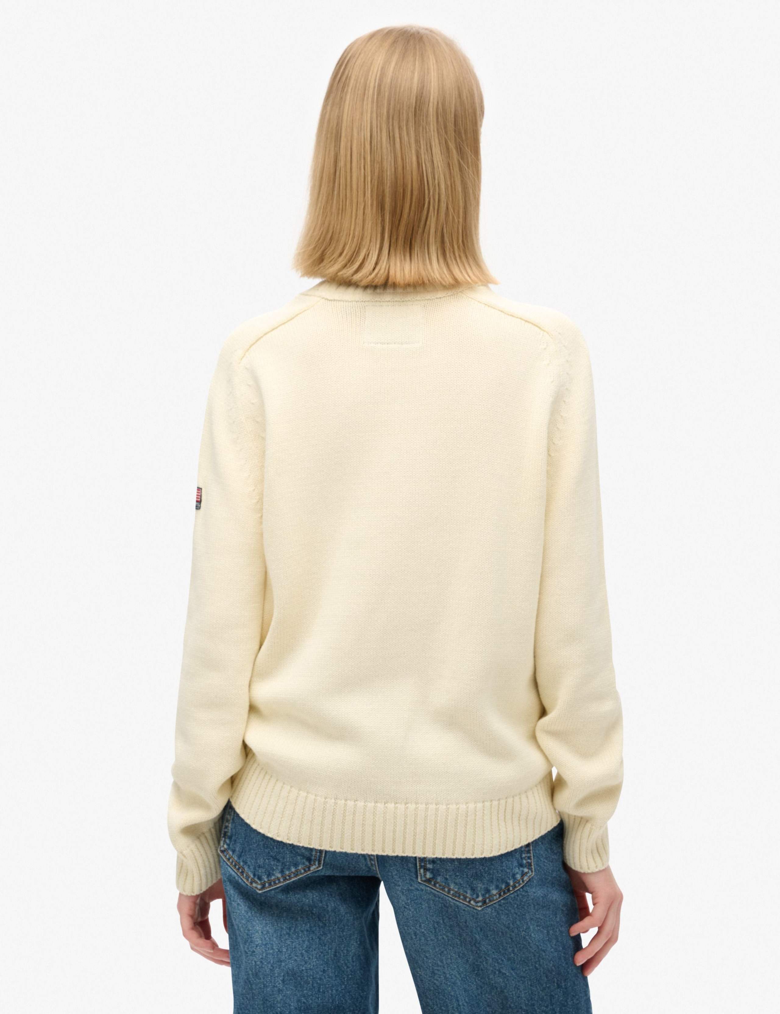 Pure Cotton Crew Neck Relaxed Jumper 4 of 6