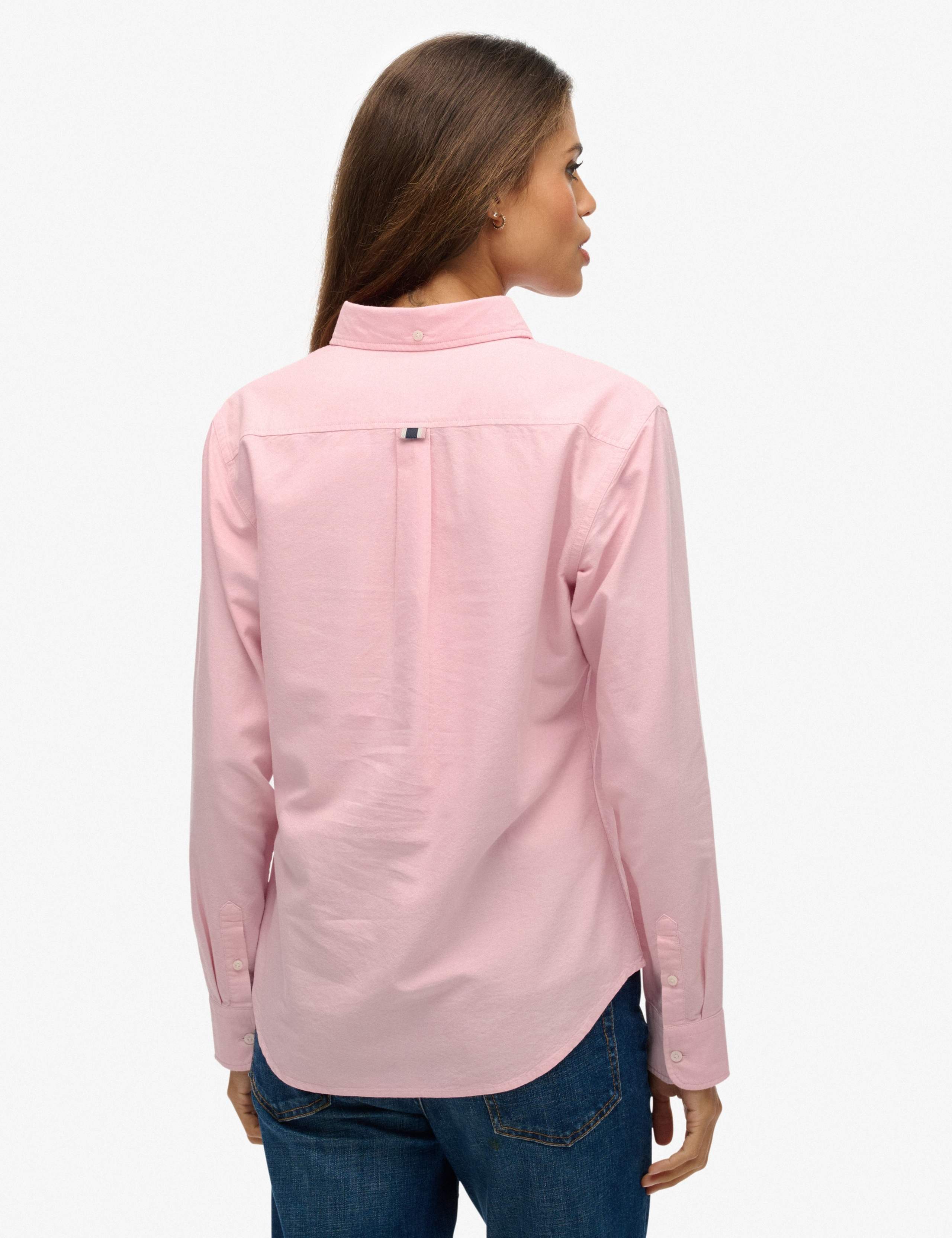 Pure Cotton Slim Oxford Shirt 4 of 7