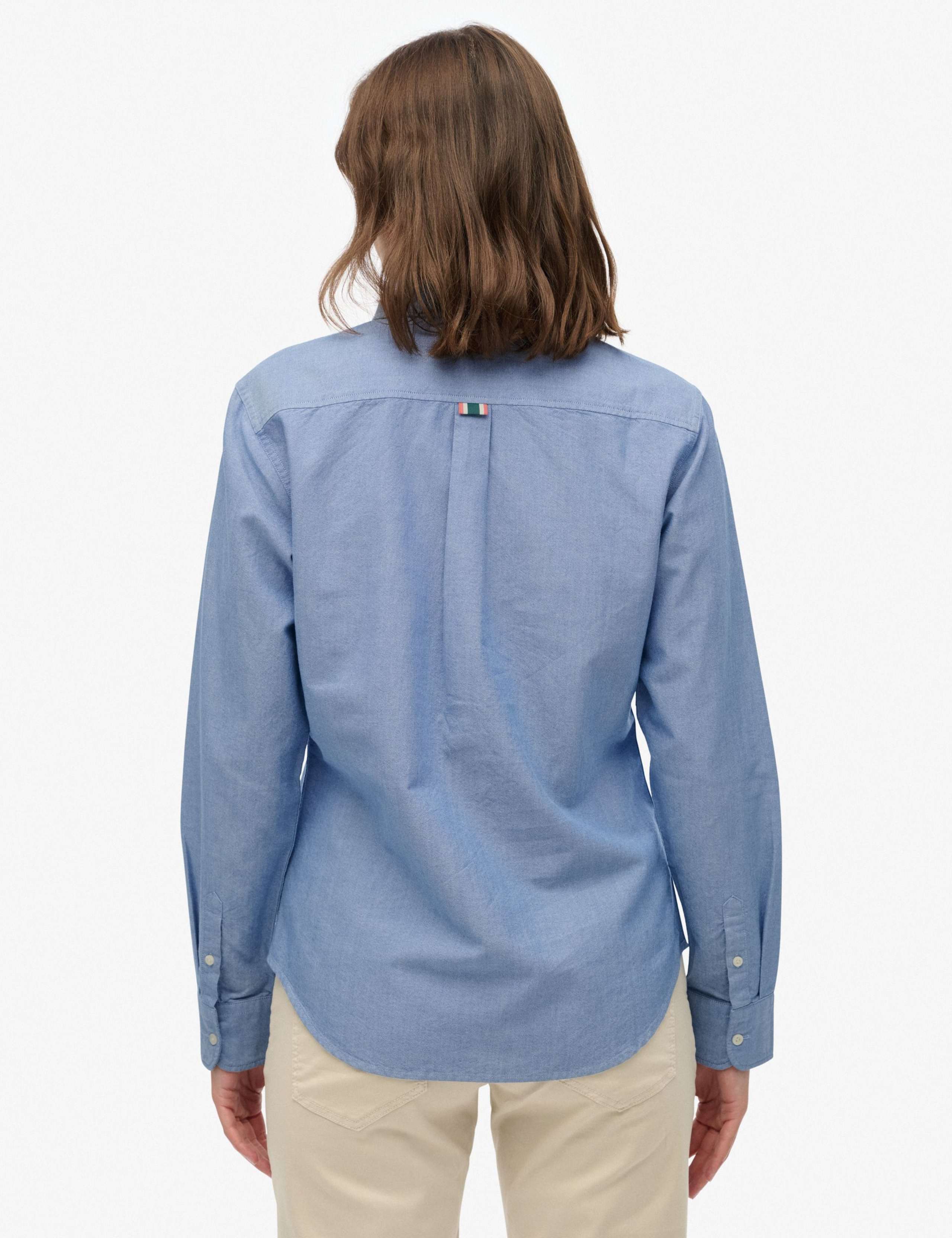 Pure Cotton Slim Oxford Shirt 4 of 6