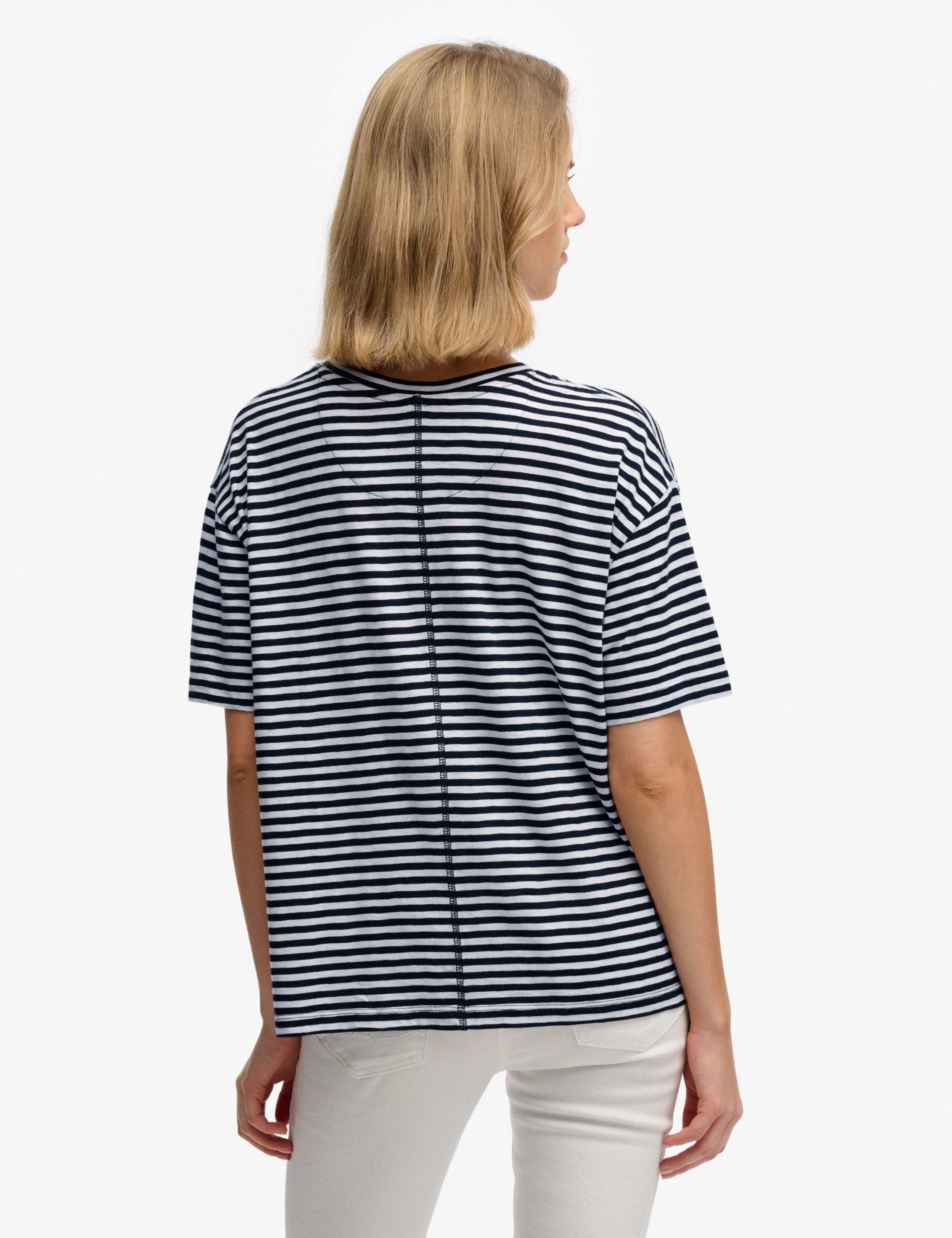 Cotton Rich Striped T-Shirt 4 of 7