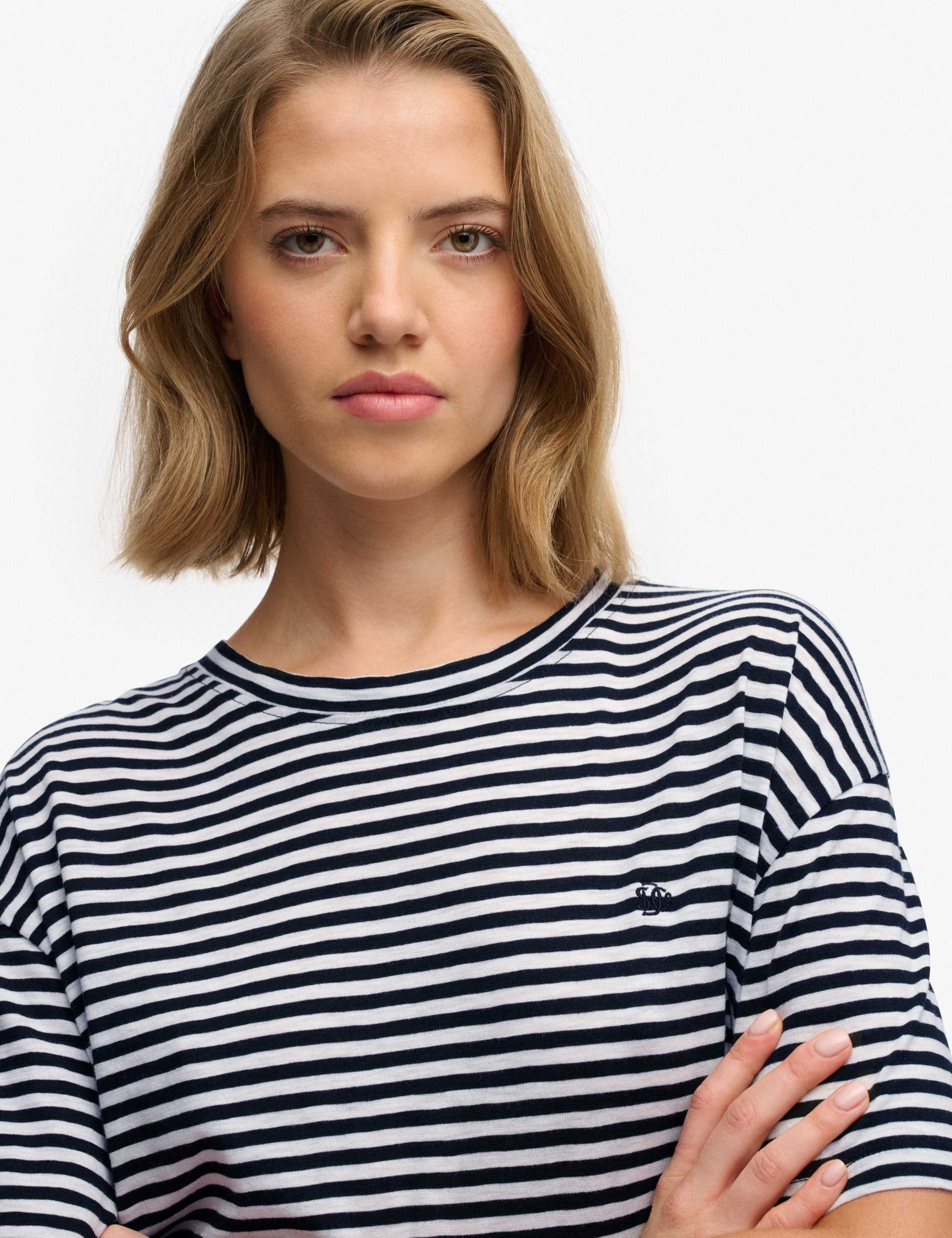 Cotton Rich Striped T-Shirt 5 of 7