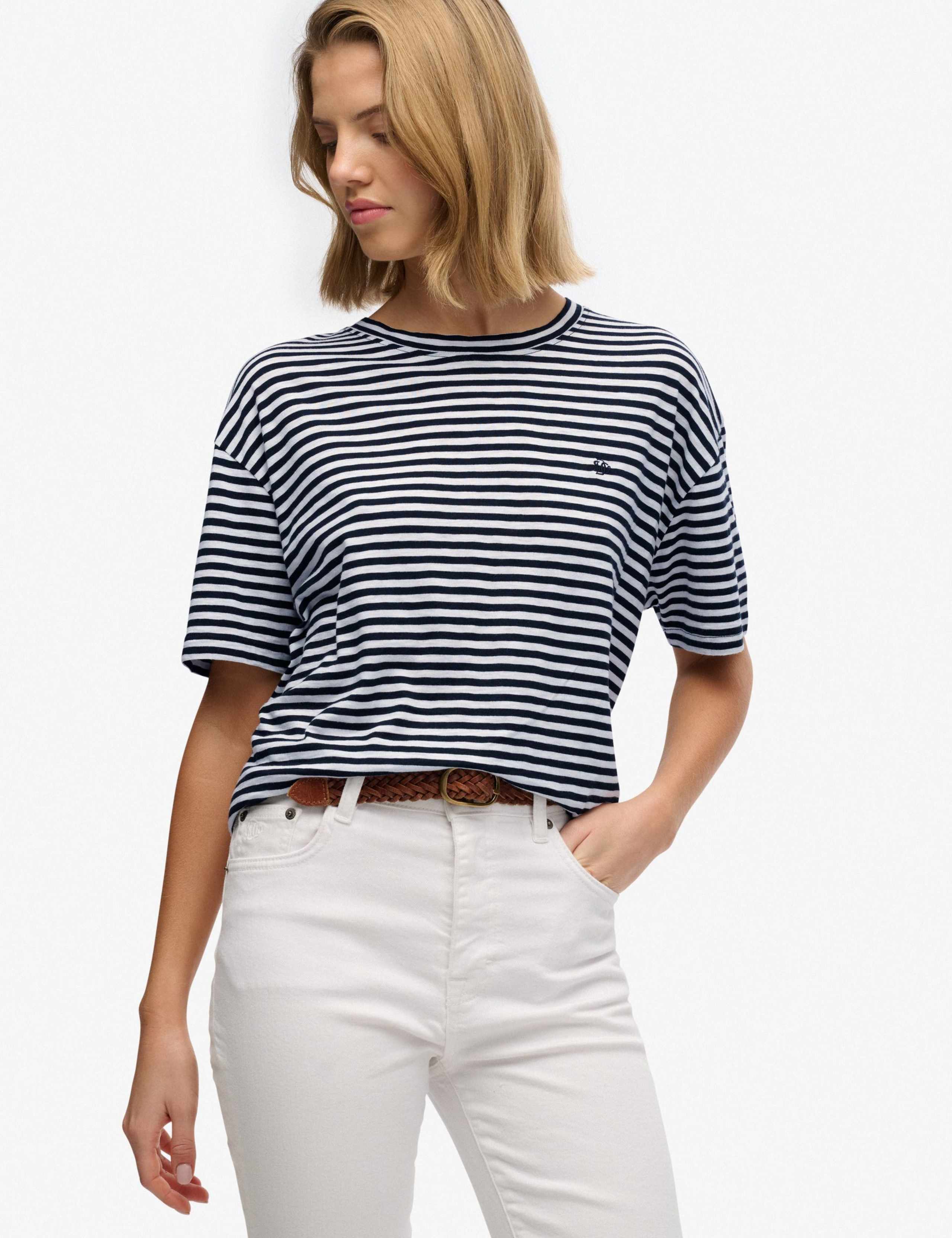 Cotton Rich Striped T-Shirt 7 of 7