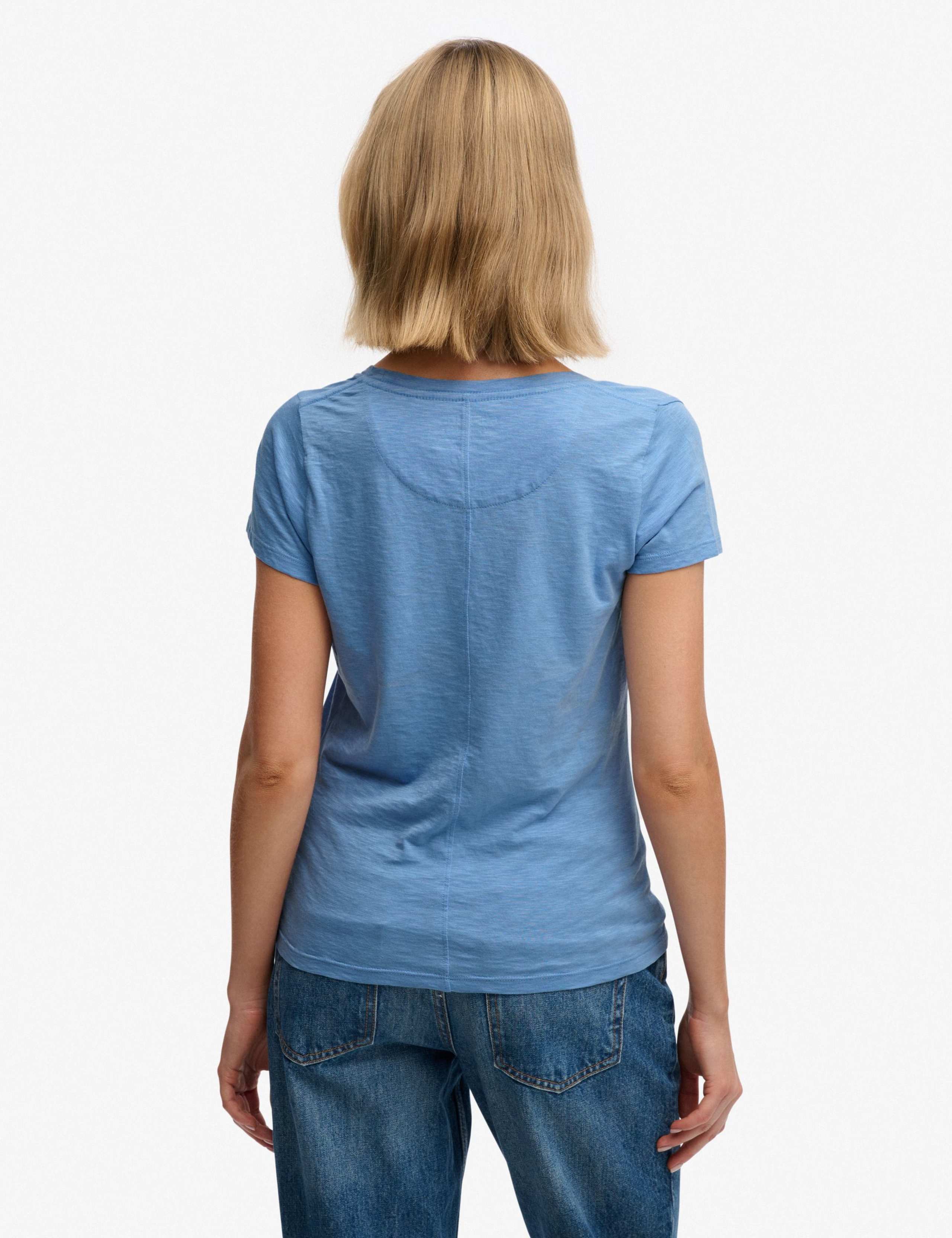 Pure Cotton Scoop Neck T-Shirt 5 of 7
