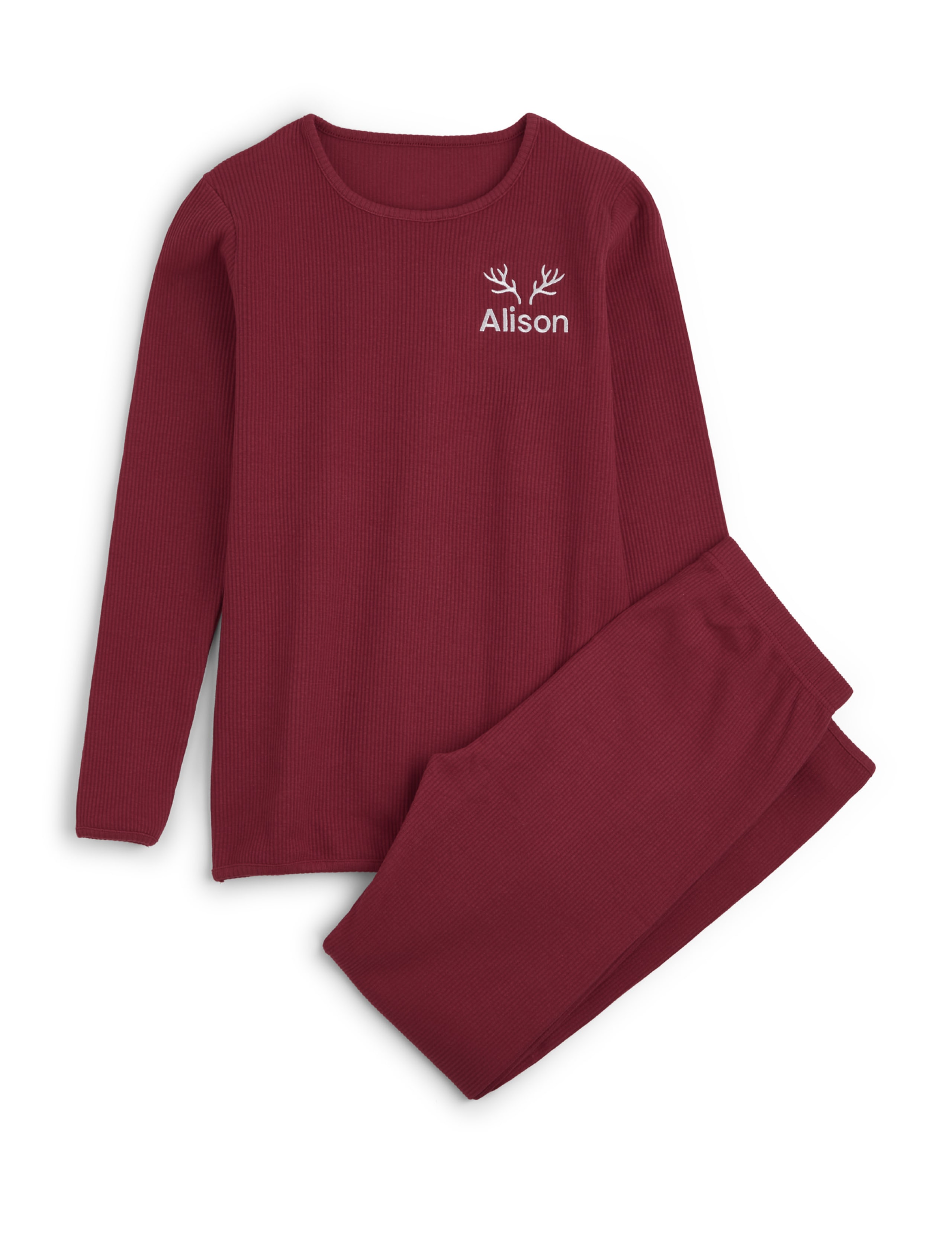 Personalised Women's Reindeer Lounge Set 1 of 6