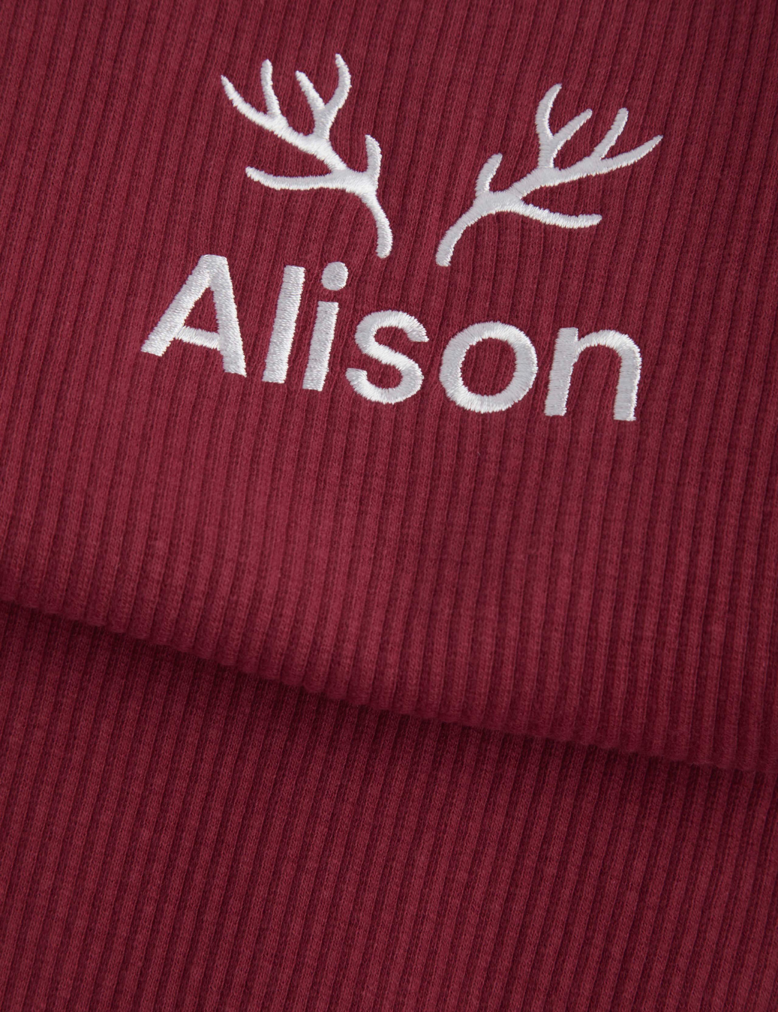 Personalised Women's Reindeer Lounge Set 2 of 6