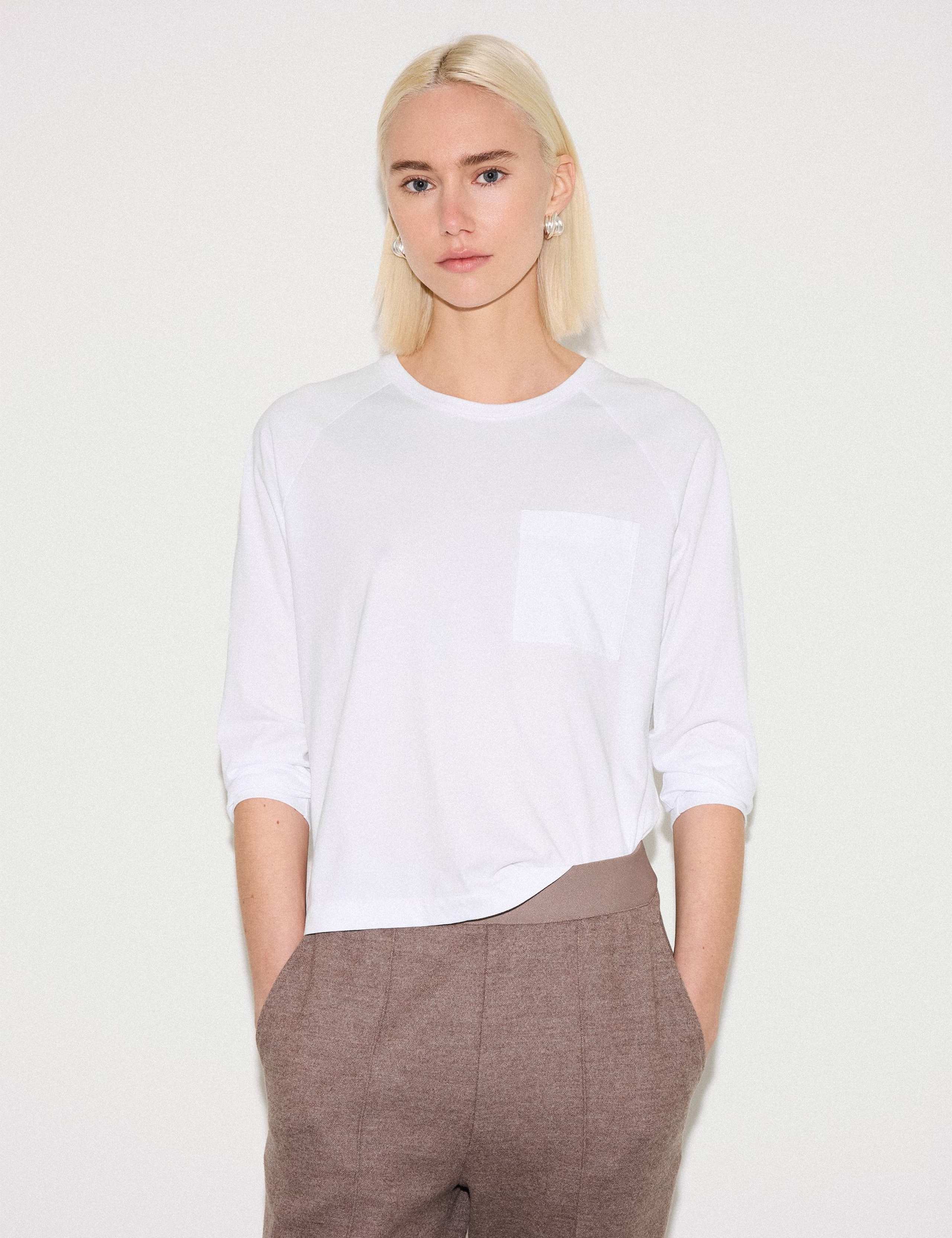 Pure Cotton Crew Neck Top 3 of 5