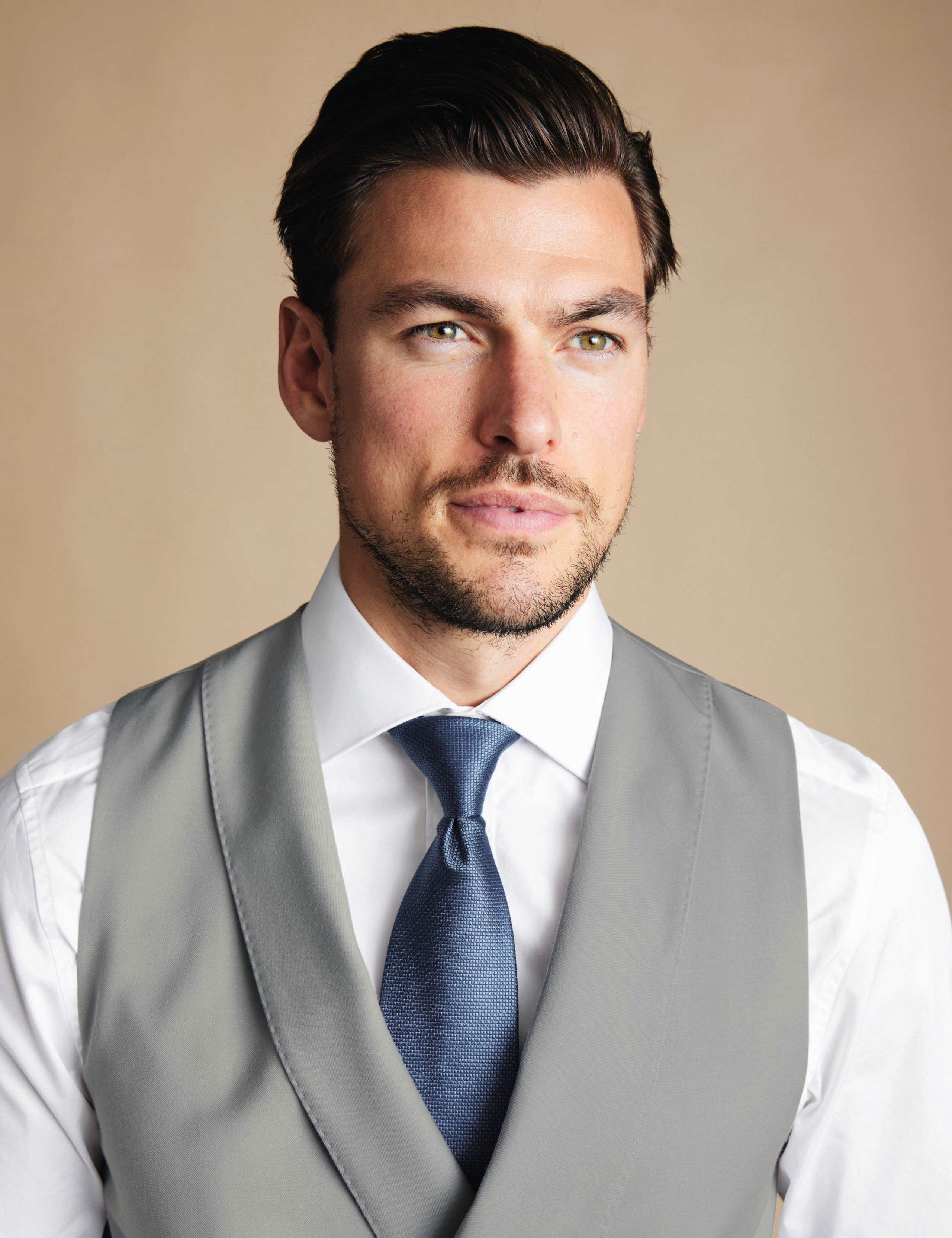 Pure Wool Double Breasted Waistcoat 3 of 4