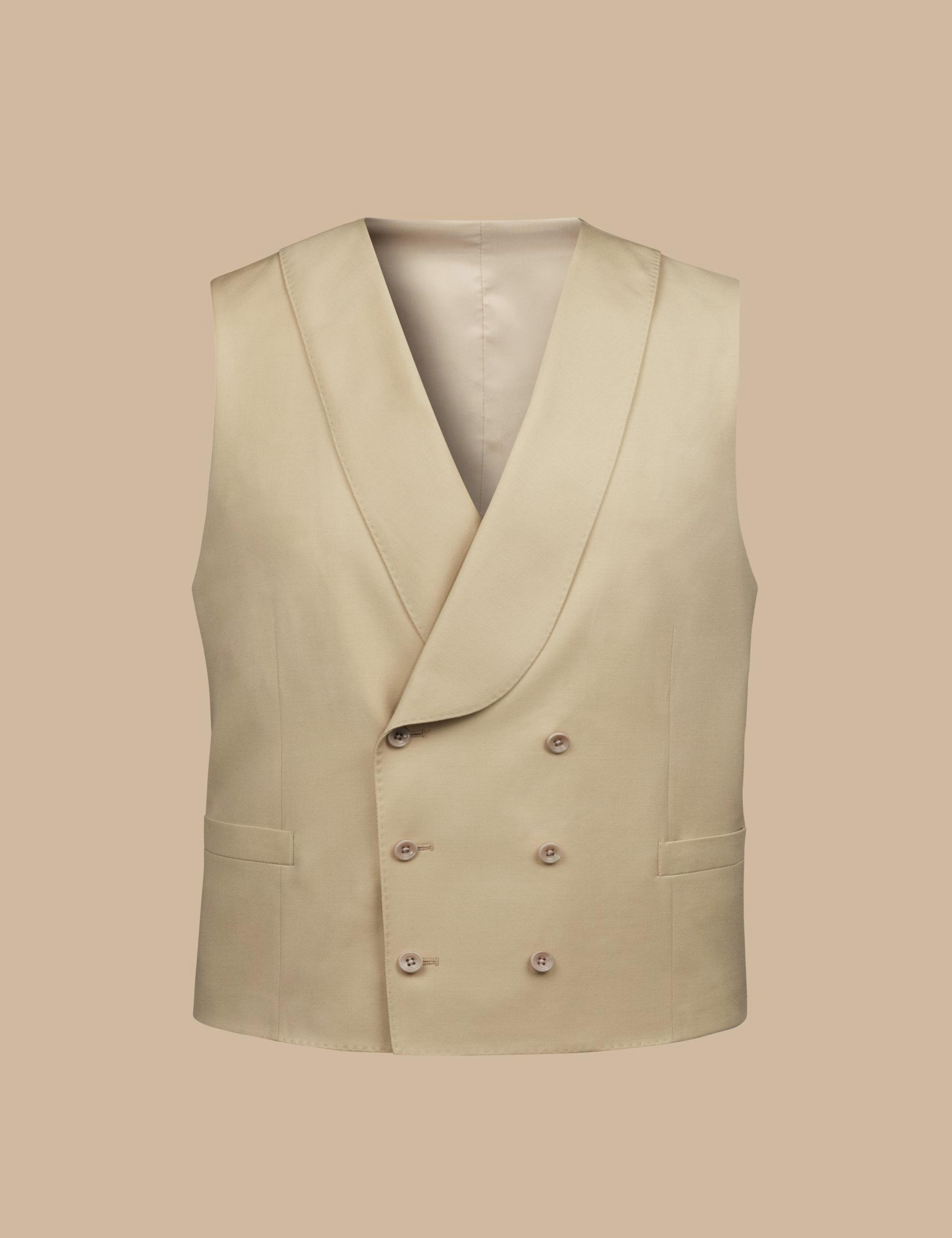 Pure Wool Double Breasted Waistcoat 5 of 6
