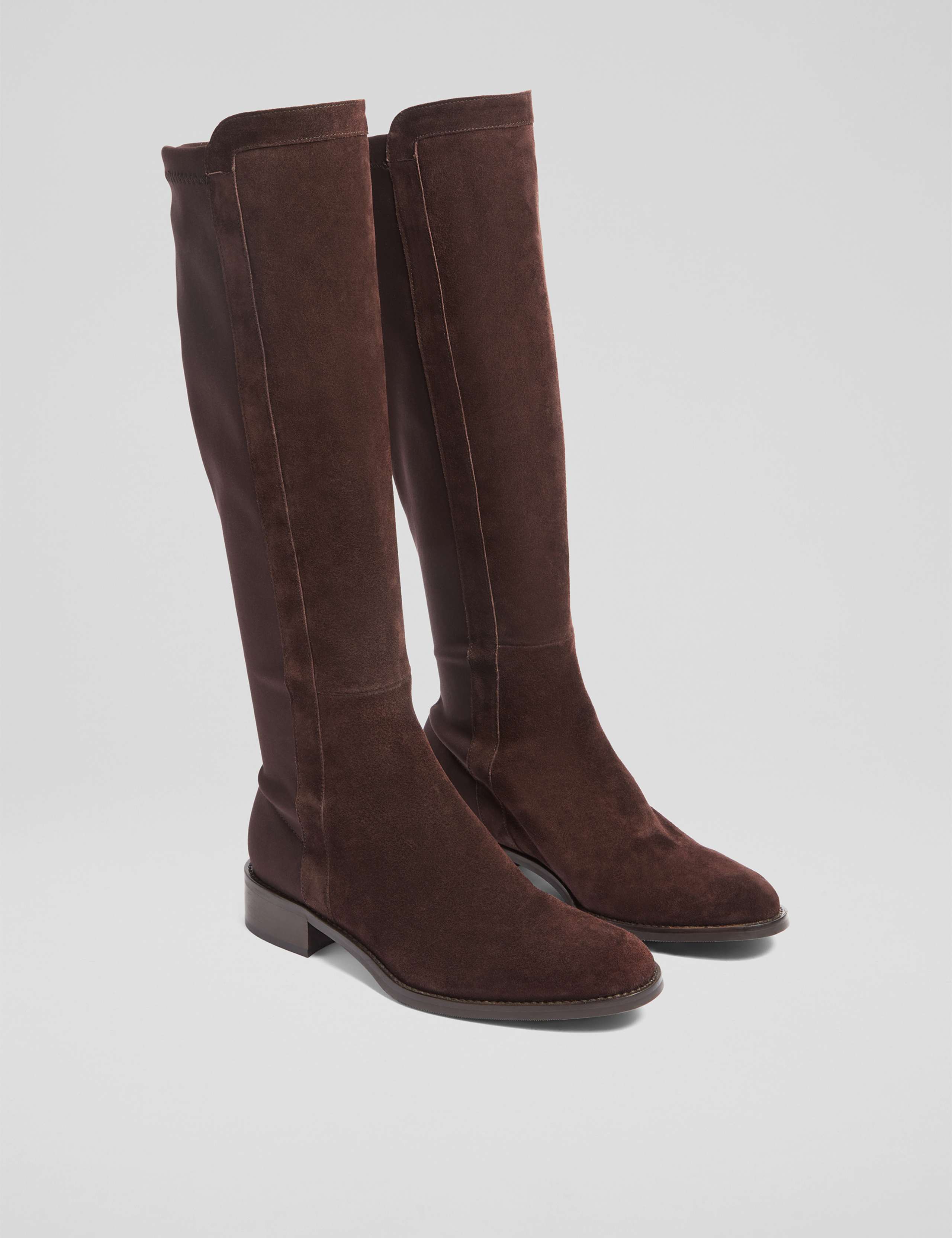Leather Knee High Boots 2 of 4