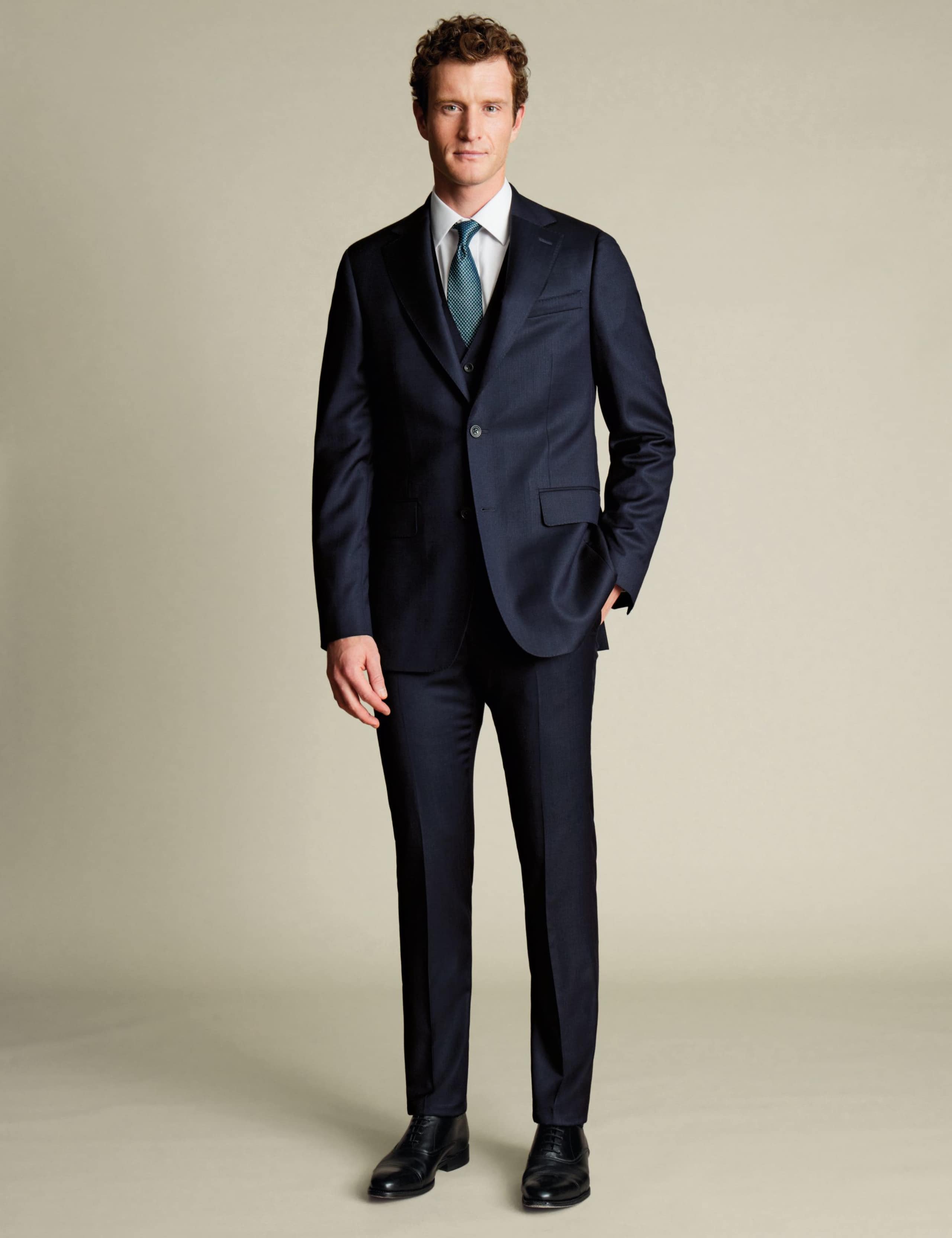 Regular Fit Italian Wool Waistcoat 2 of 2