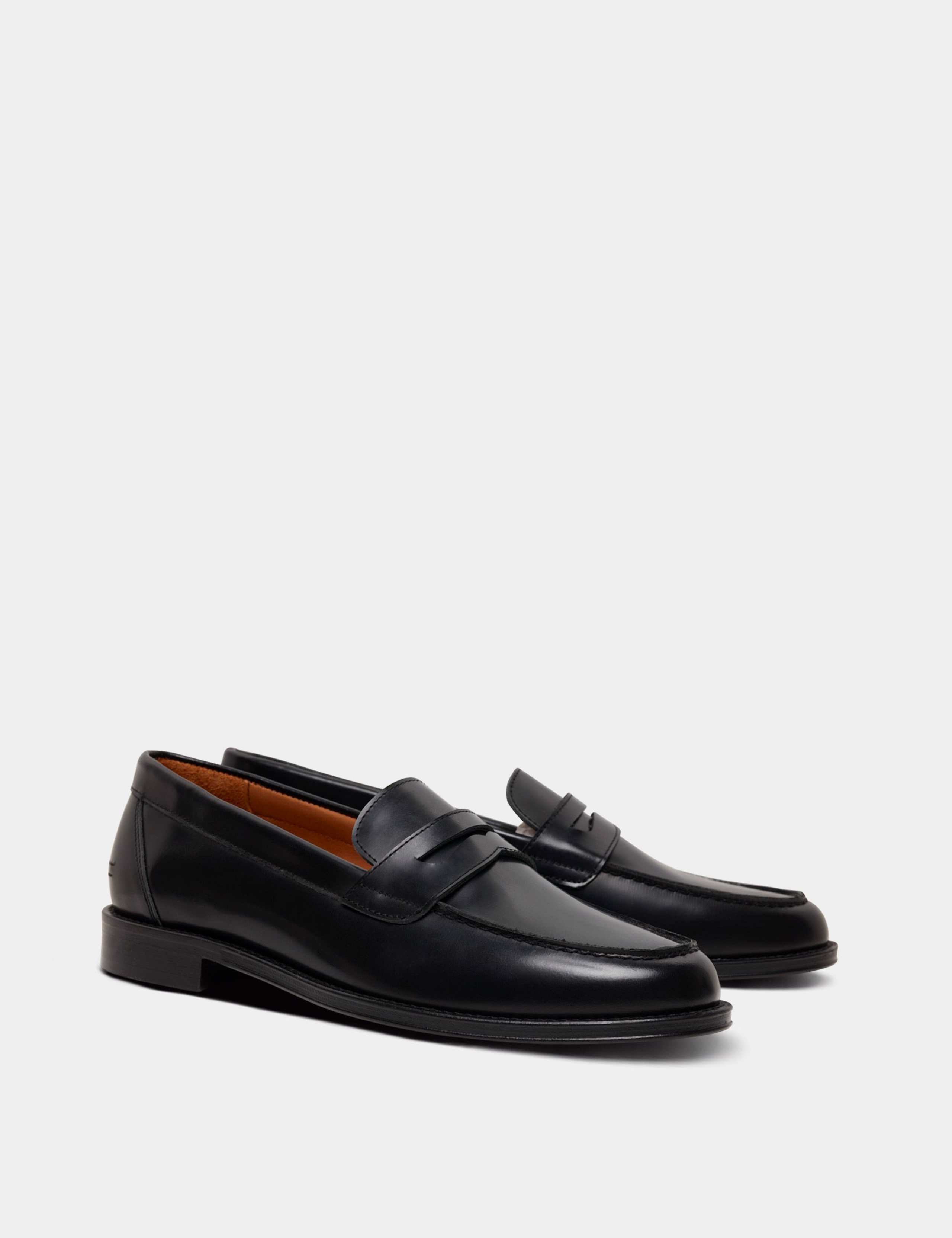 Leather Penny Loafers 1 of 2