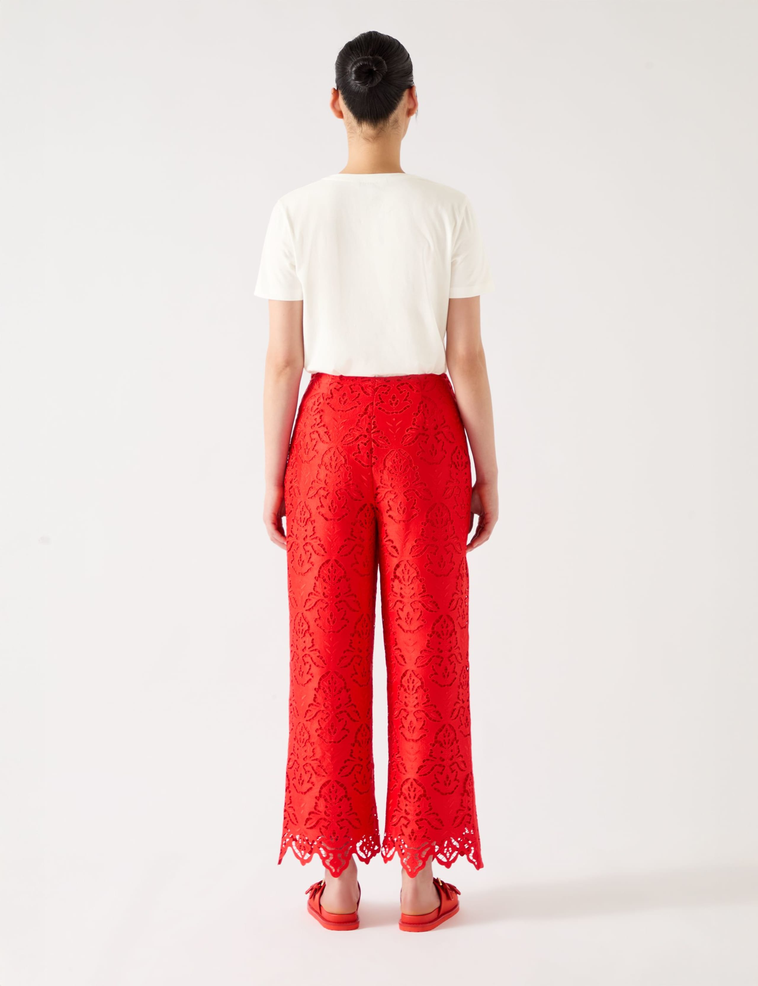 Pure Cotton Frill Detail Pocket T-Shirt 4 of 4