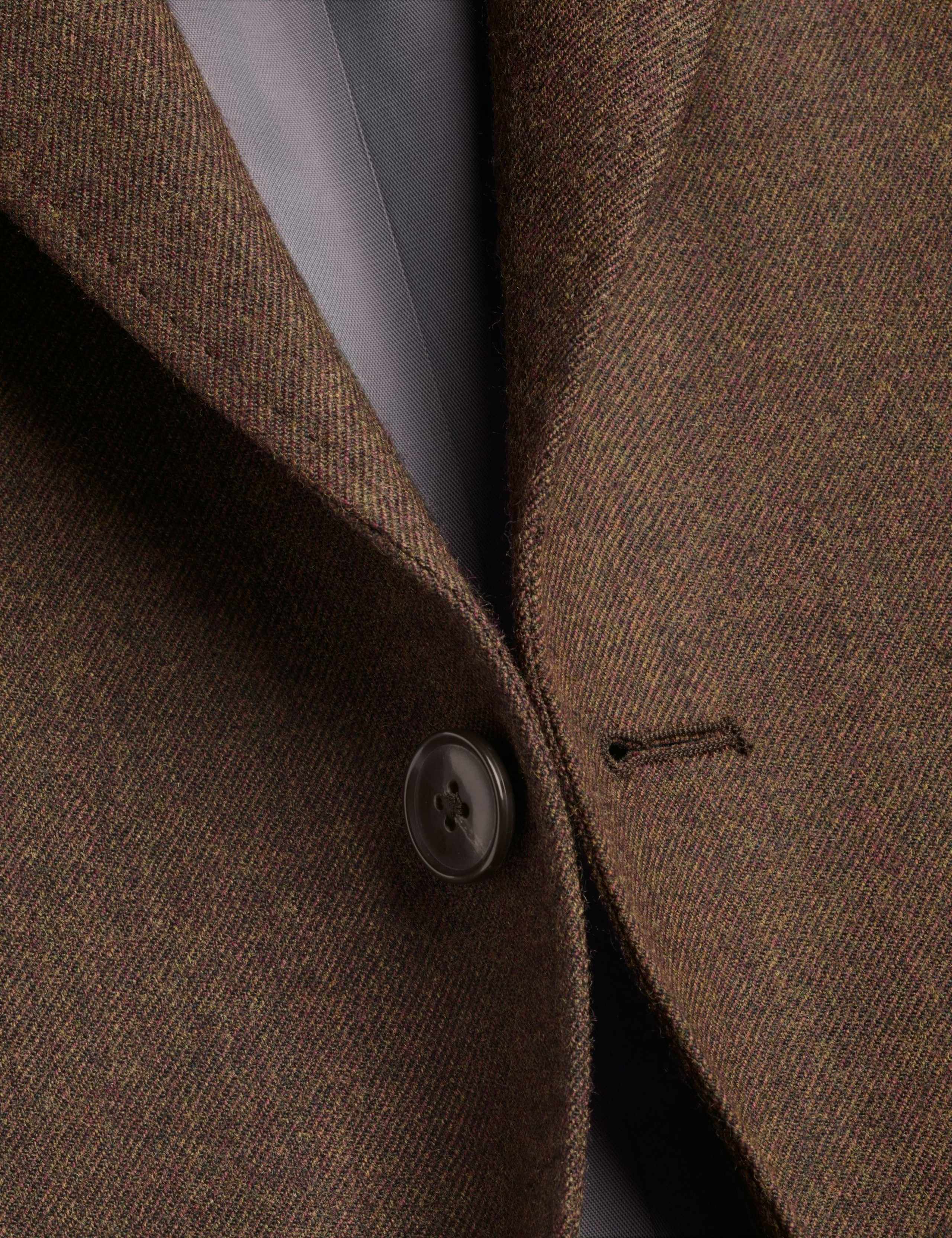 Slim Fit Pure Wool Textured Blazer 6 of 6