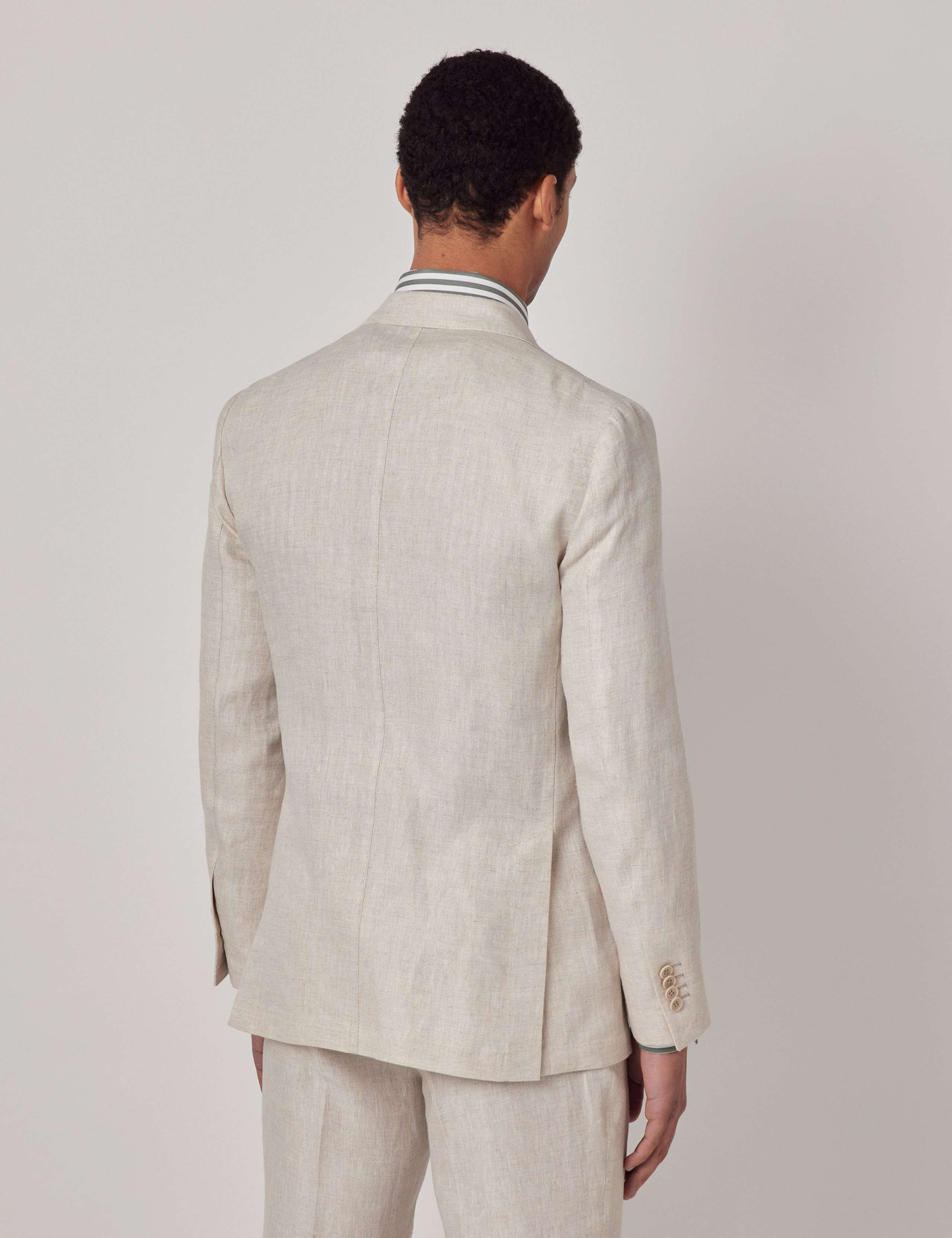 Slim Fit Pure Linen Suit Jacket 2 of 2