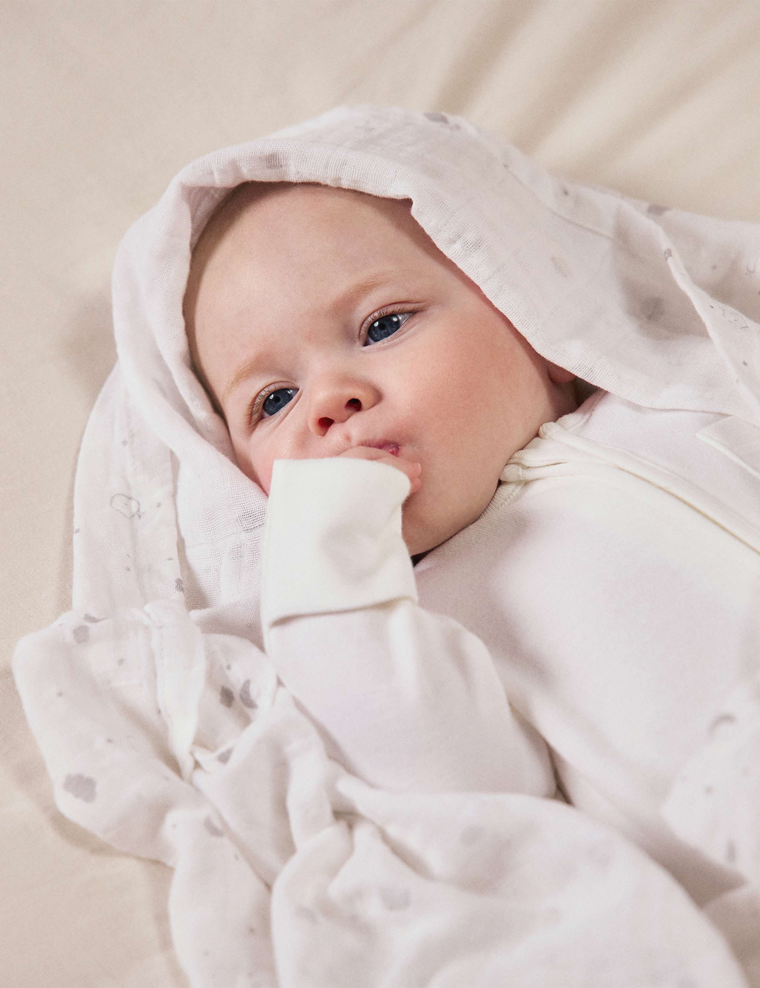 3 Pack Pure Cotton Pink Muslin Squares 3 of 3