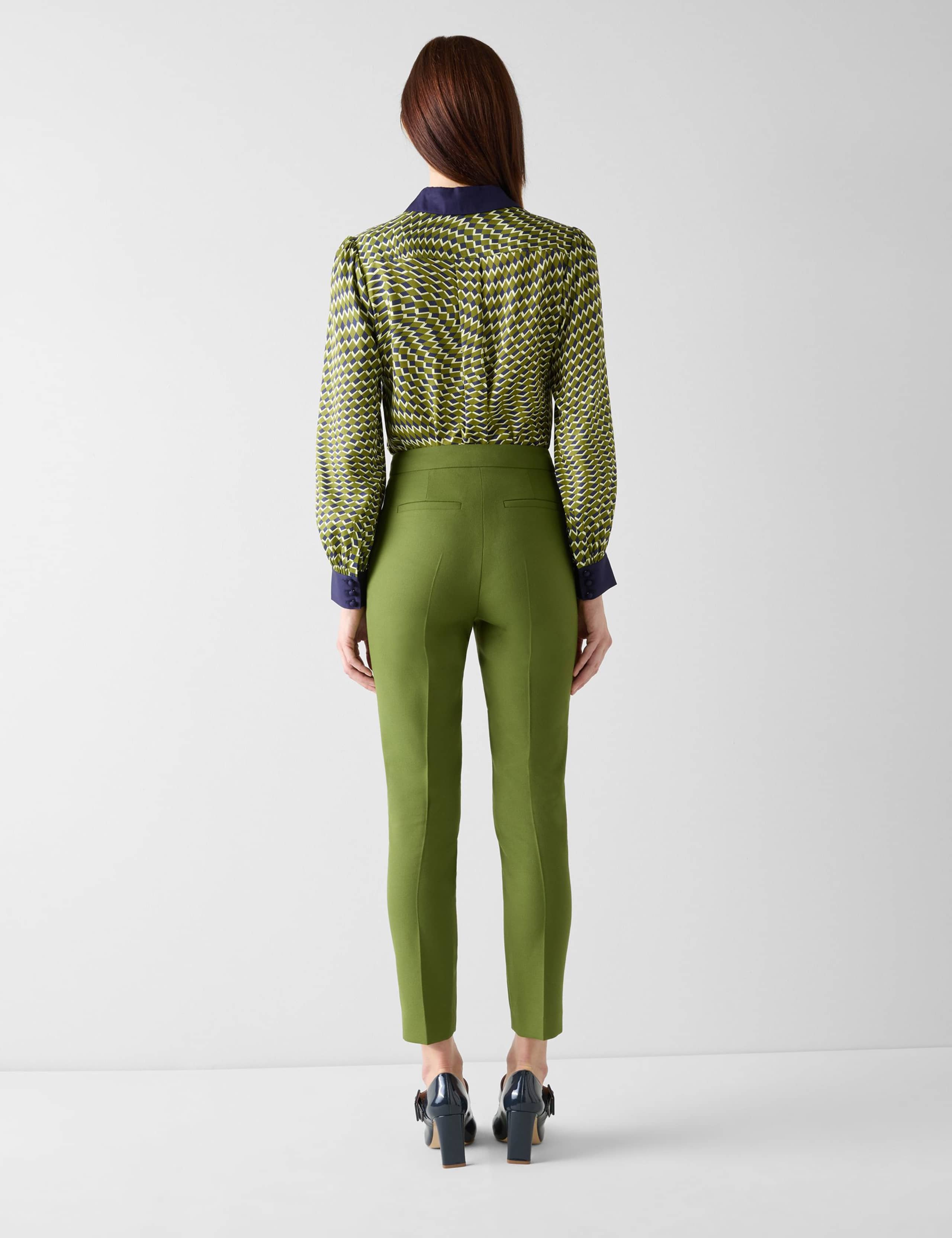 Geometric Collared Button Through Shirt 3 of 4