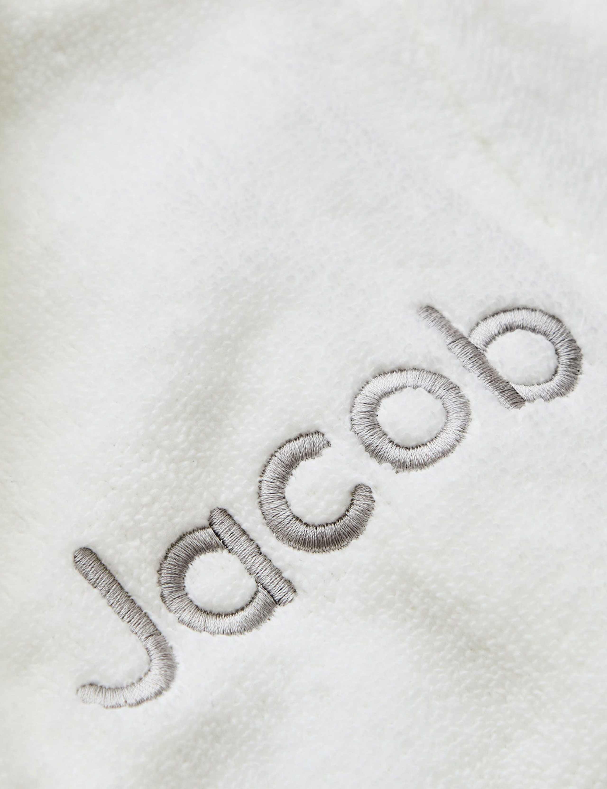 Personalised Ivory Towelling Robe 3 of 4