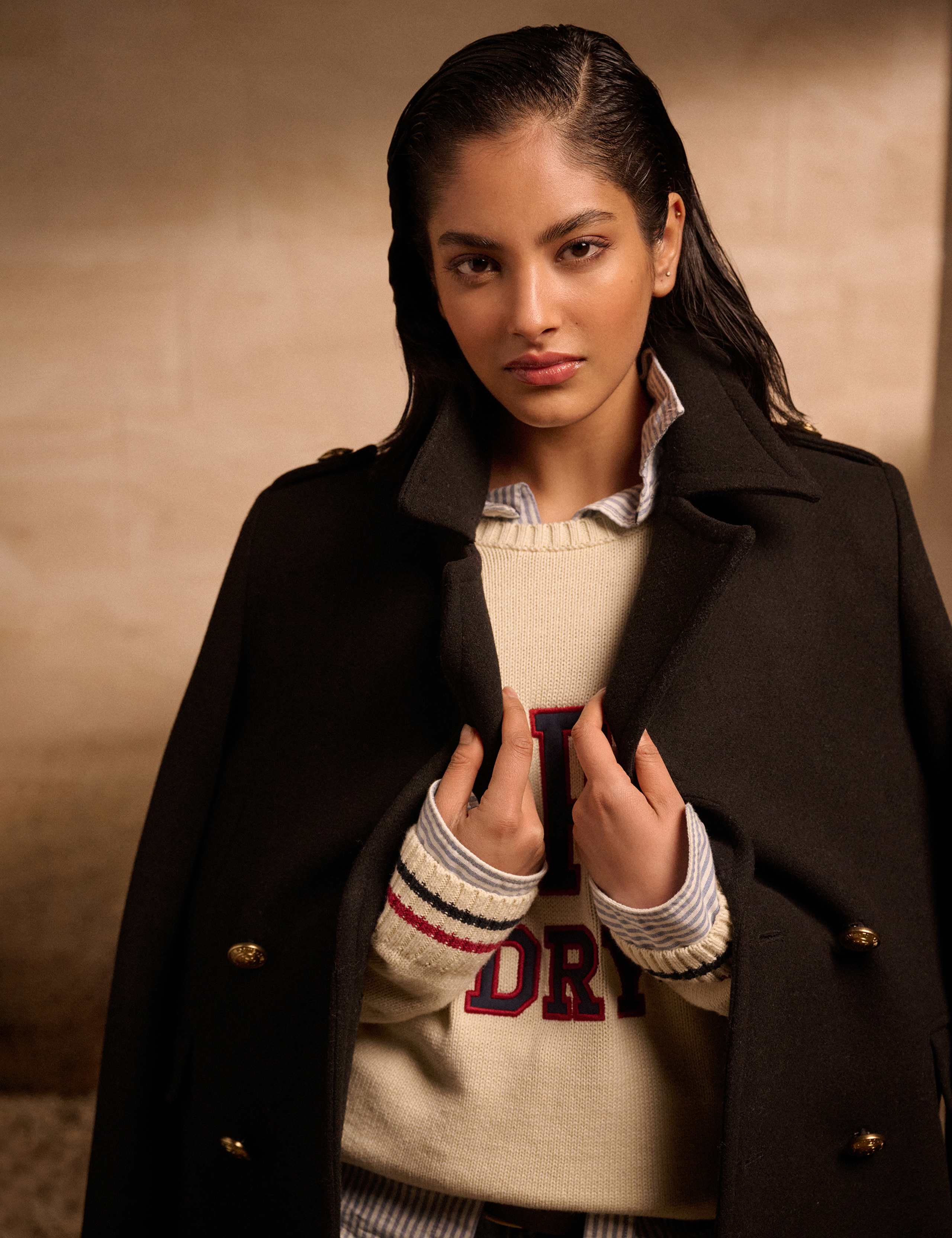 Pure Wool Double Breasted Longline Coat 3 of 7