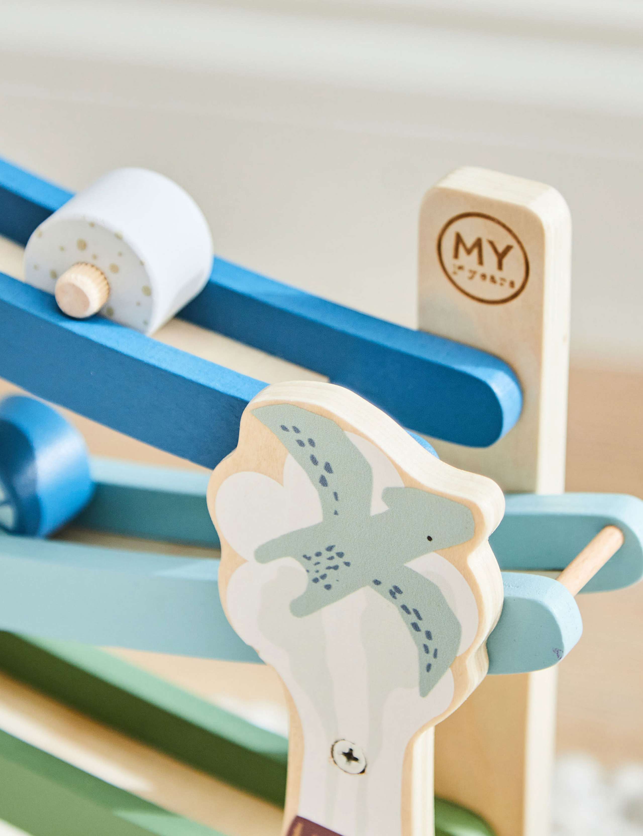 Personalised Dinosaur Wooden Ramp Toy 3 of 3