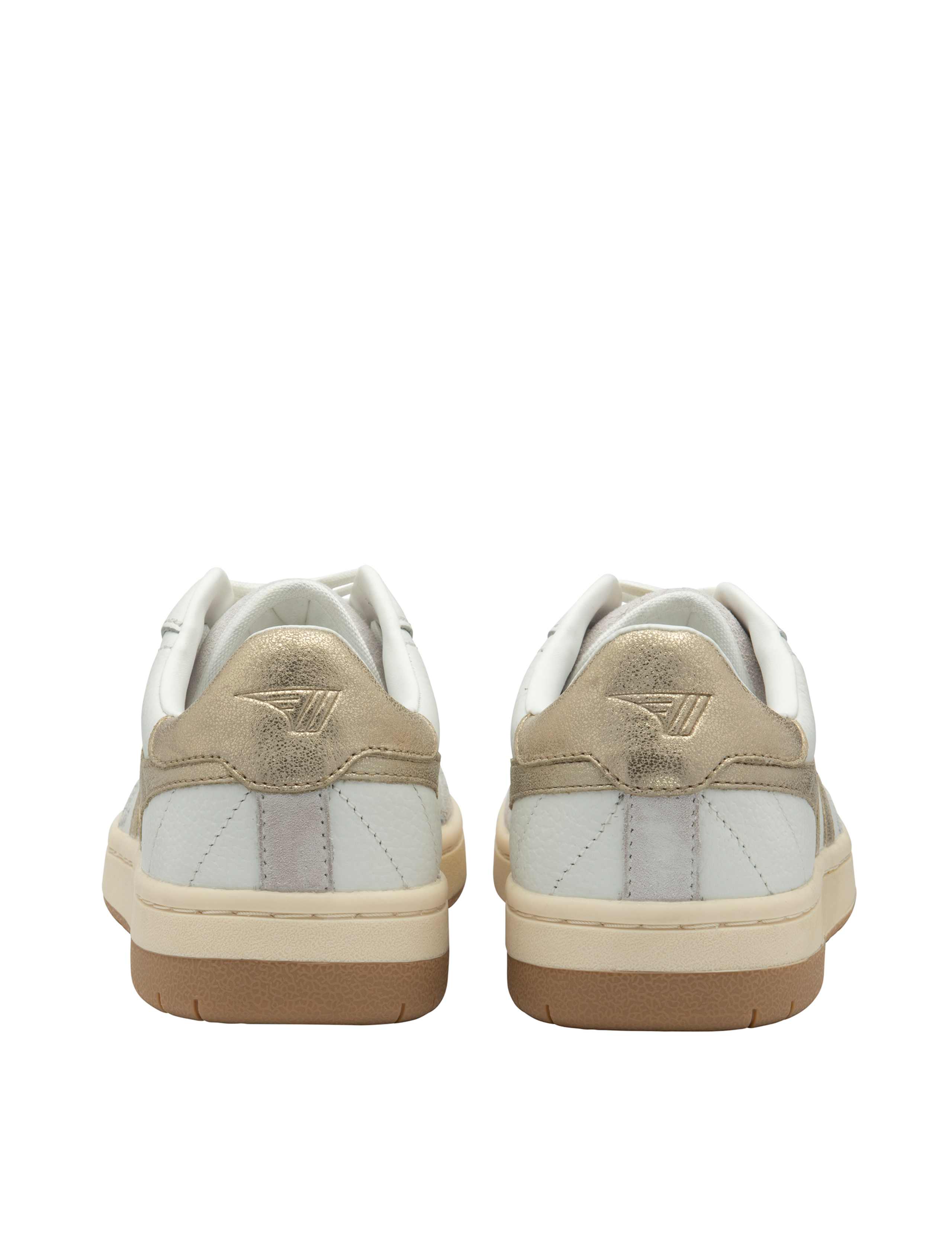 Falcon Mirror Leather Trainers 2 of 5
