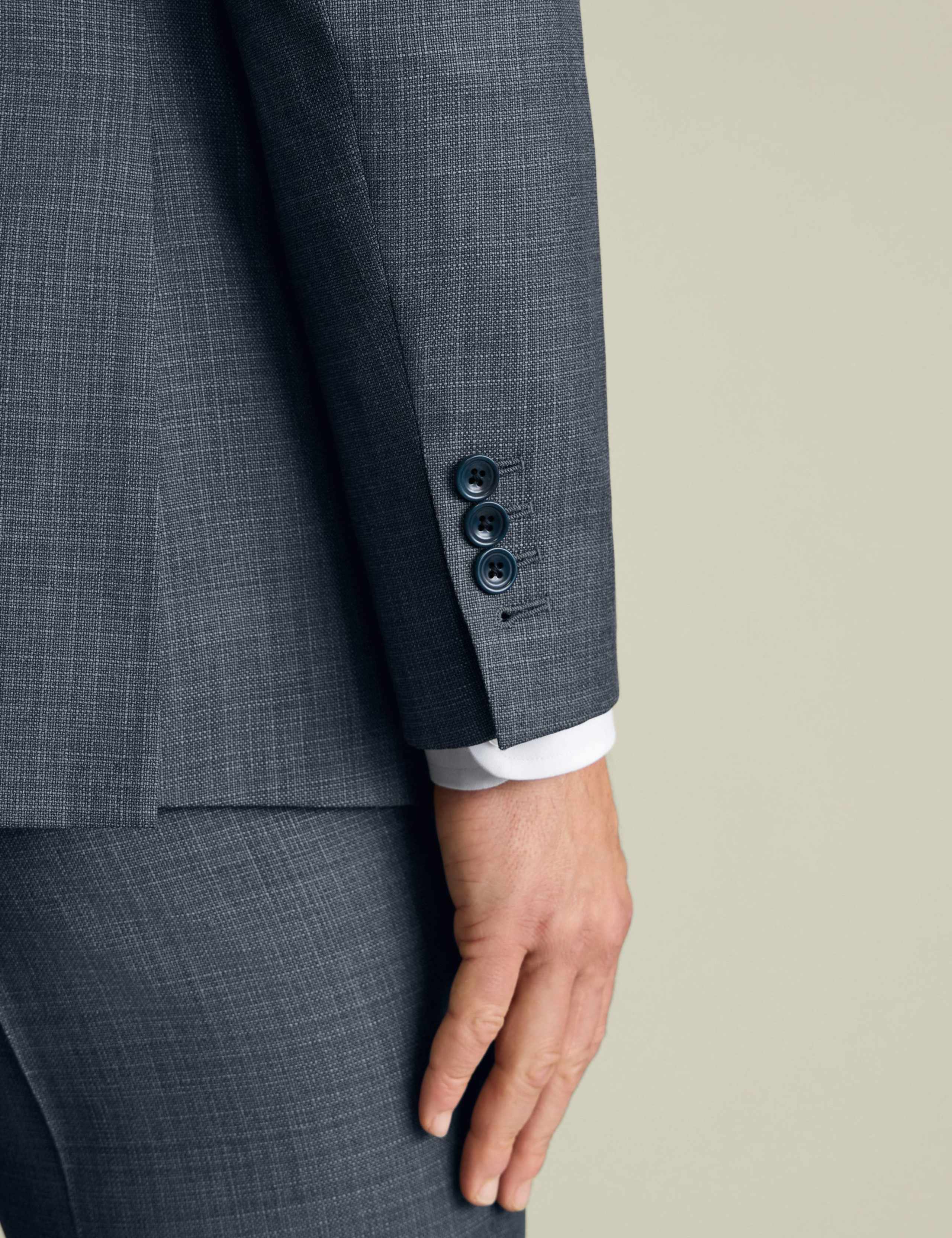 Slim Fit Italian Wool Suit Jacket 4 of 5