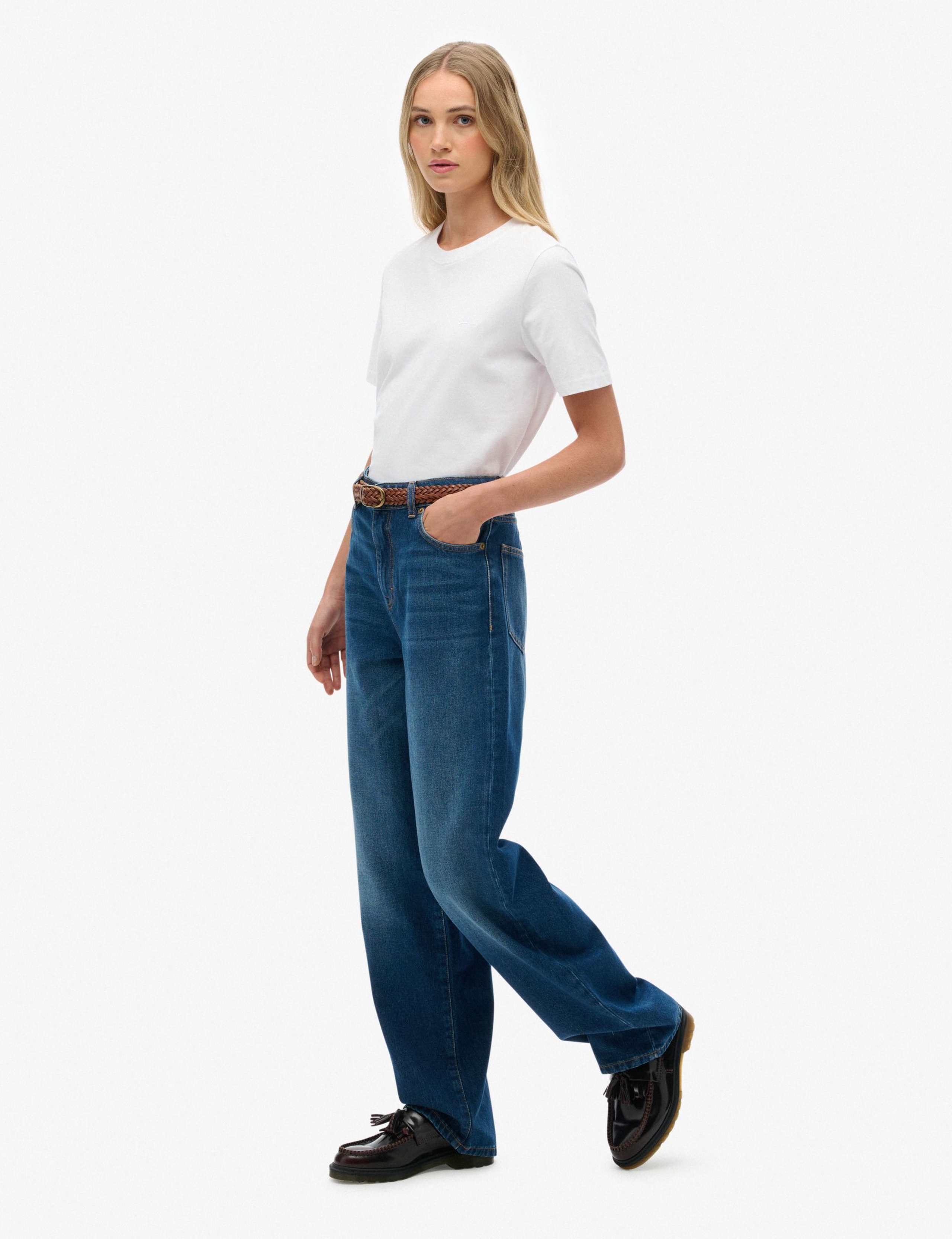 High Waisted Wide Leg Jeans 3 of 8