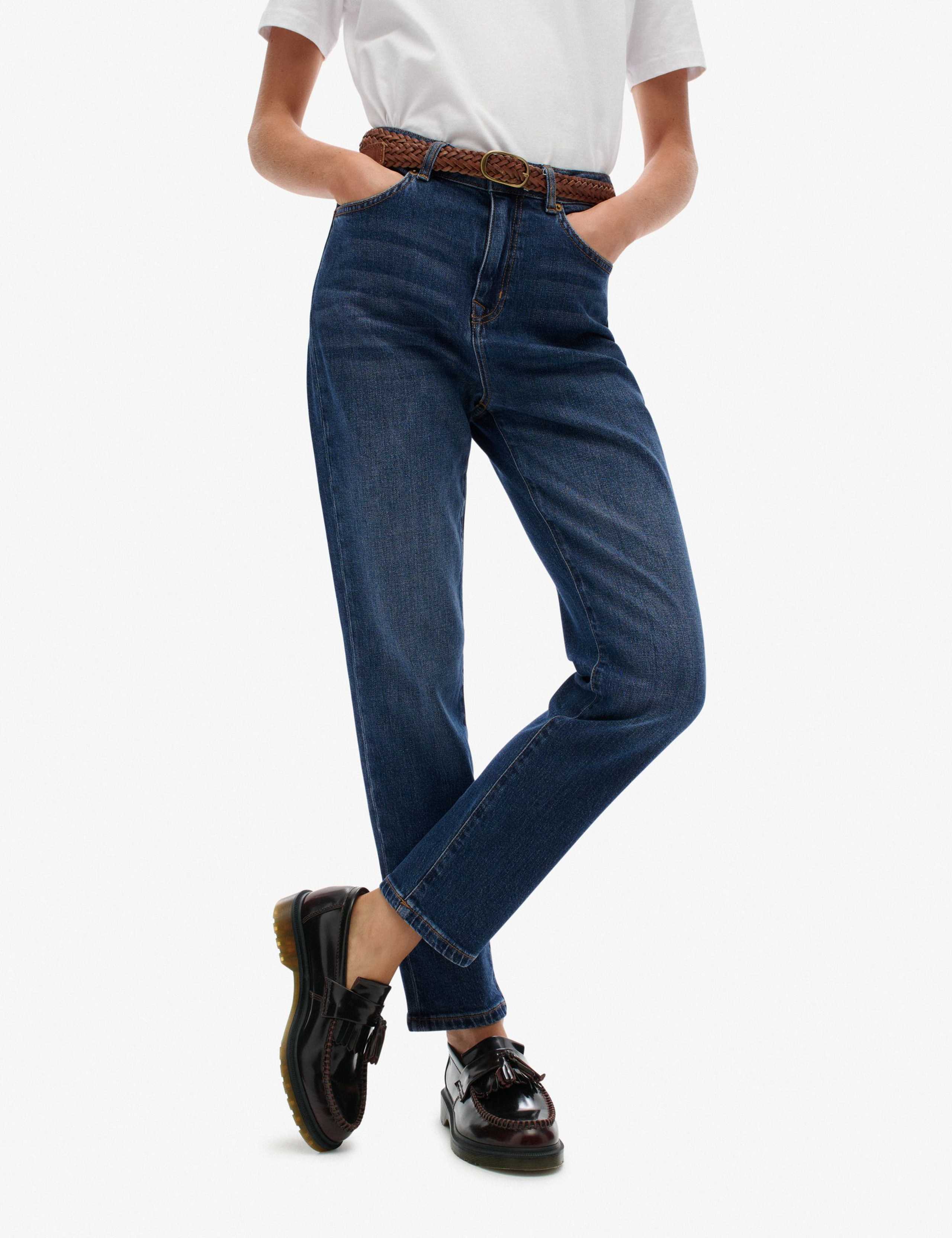 Mom High Waisted Slim Fit Jeans 5 of 8