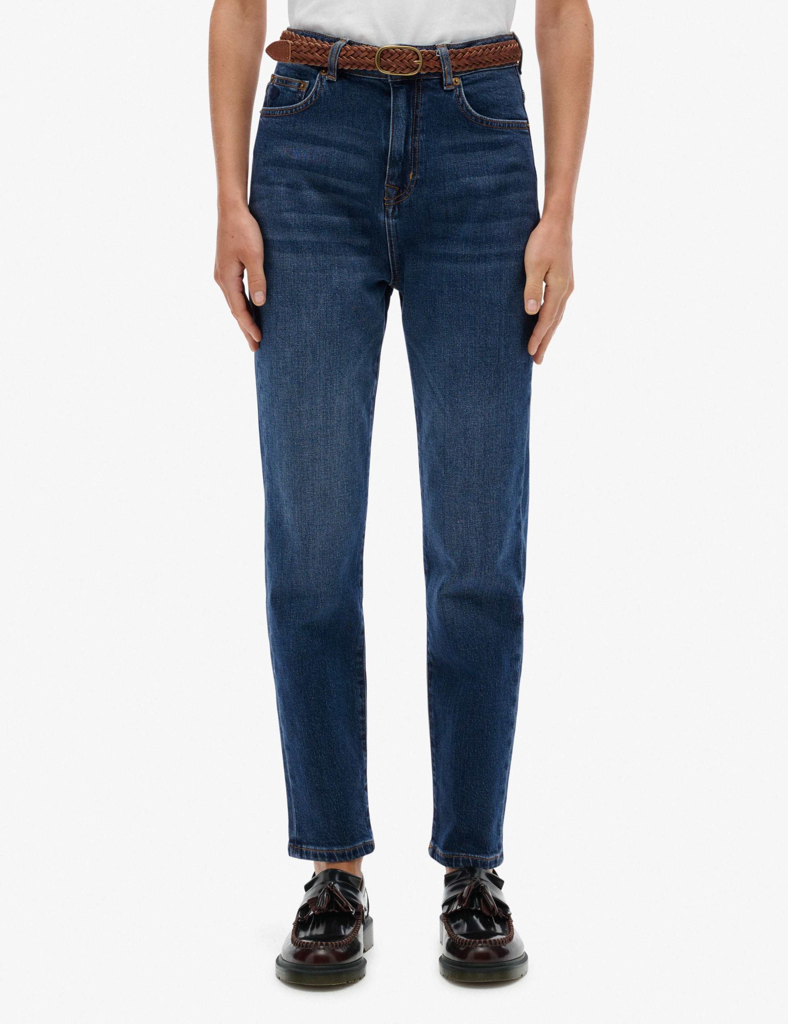 Mom High Waisted Slim Fit Jeans 7 of 8