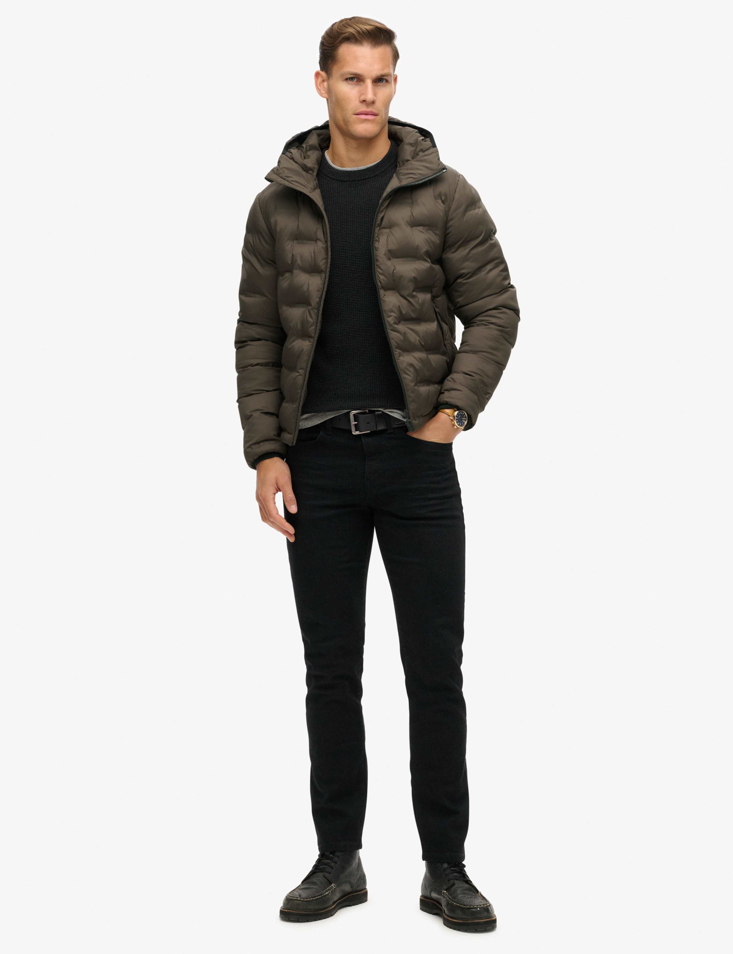 Hooded Quilted Puffer Jacket 2 of 5