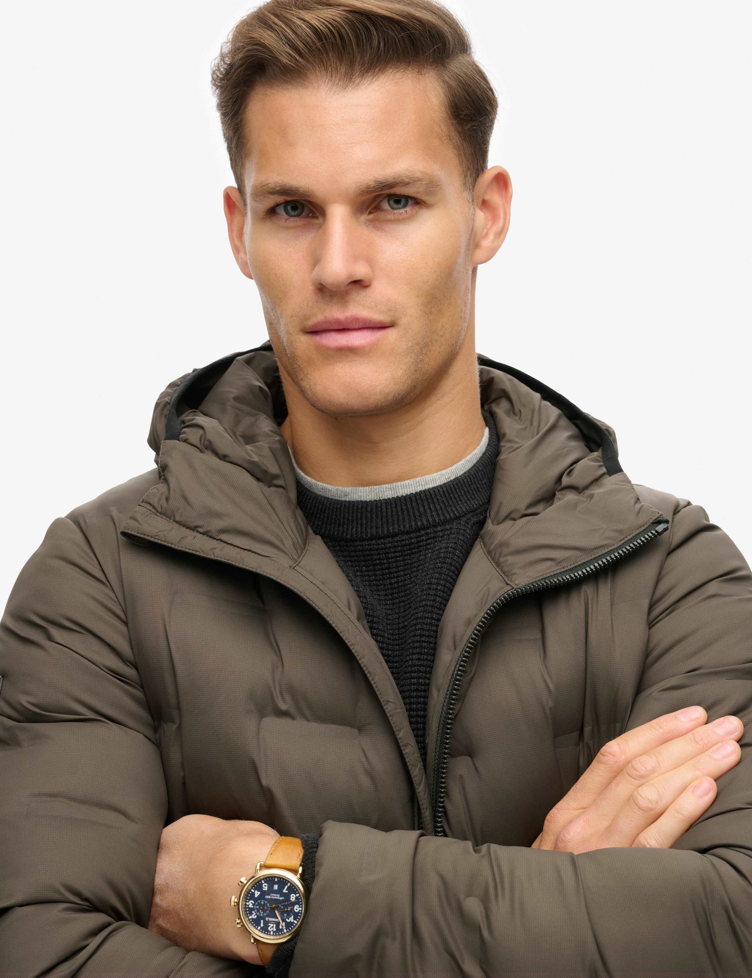 Hooded Quilted Puffer Jacket 3 of 5