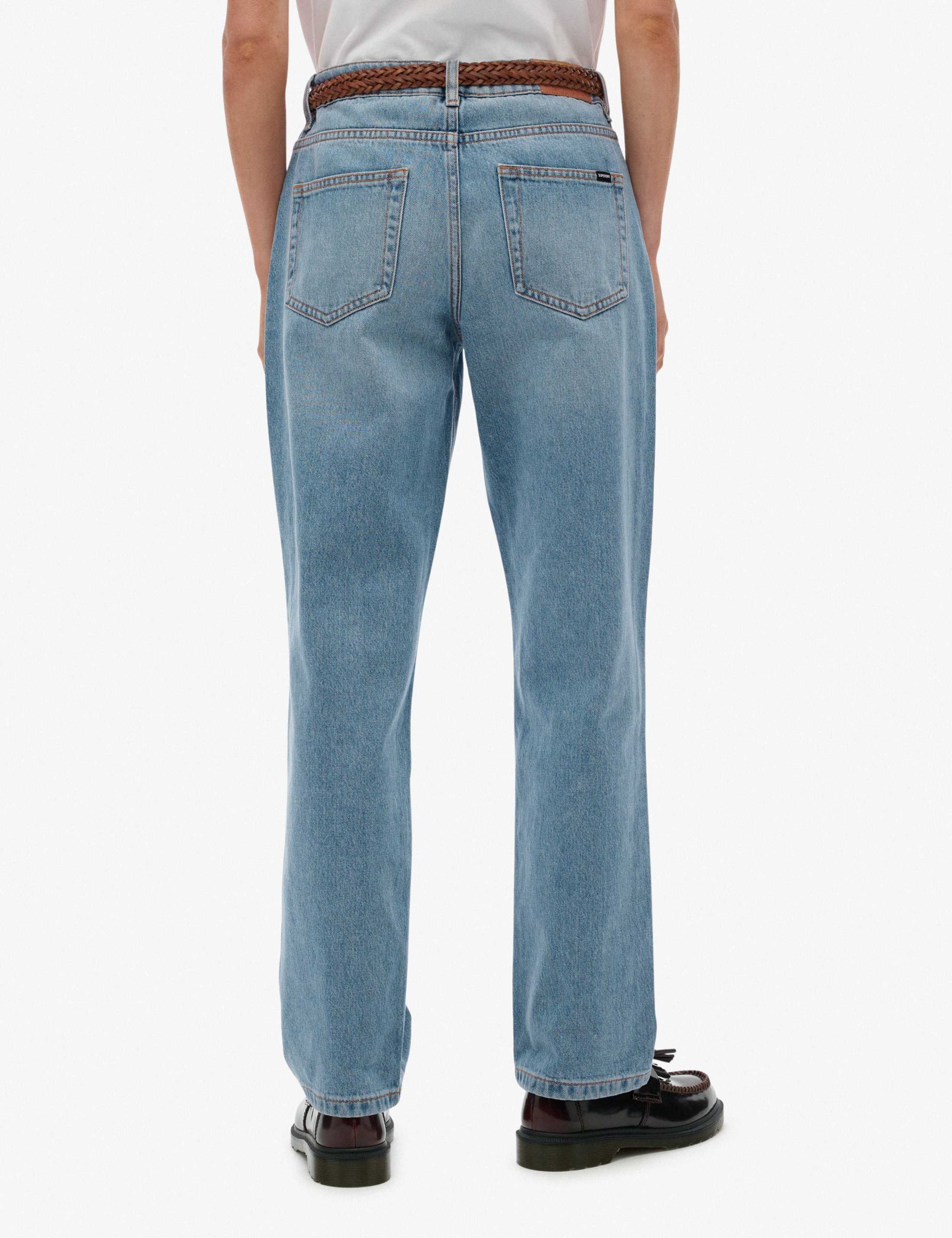 Mid Rise Straight Leg Jeans 7 of 8