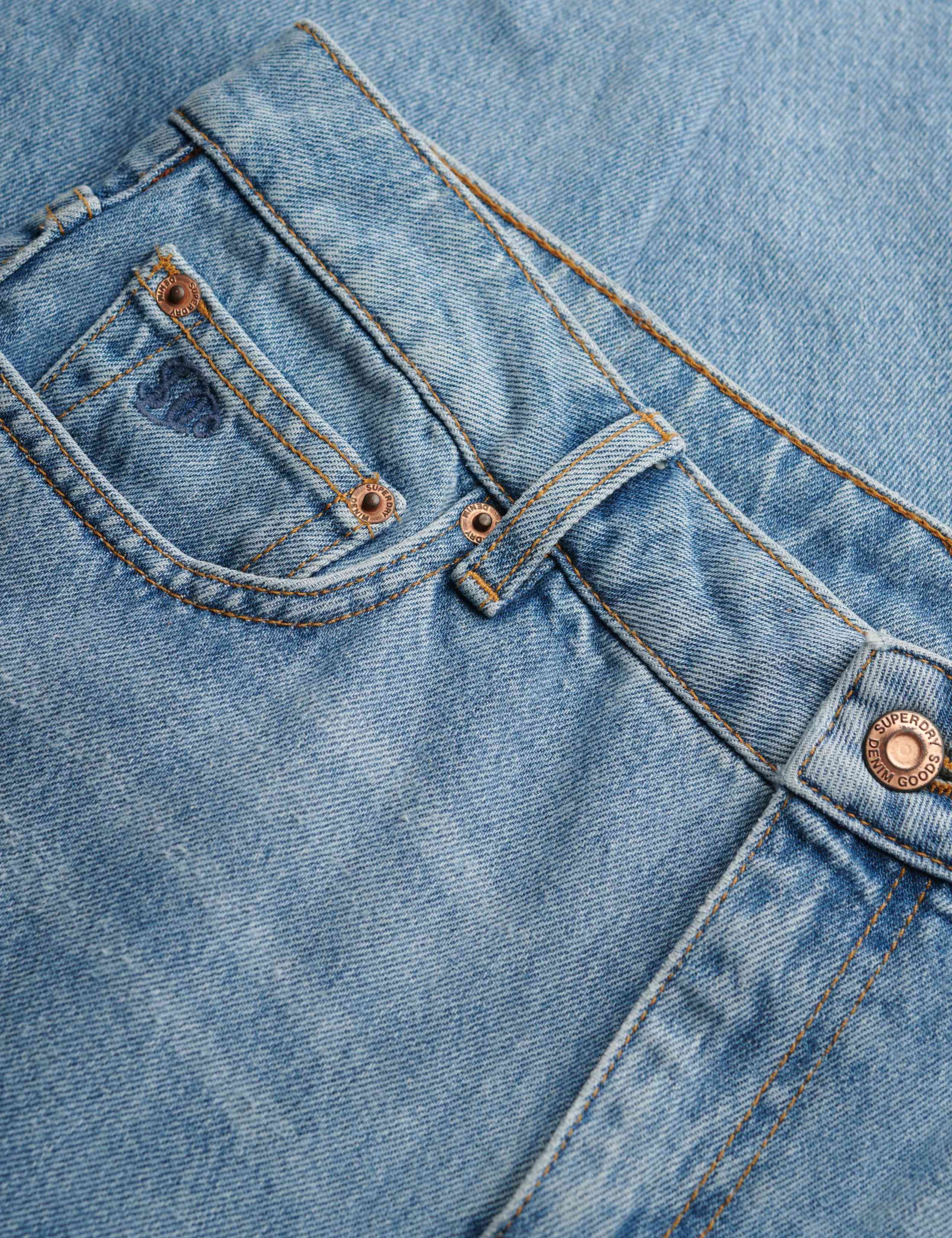 Mid Rise Straight Leg Jeans 8 of 8