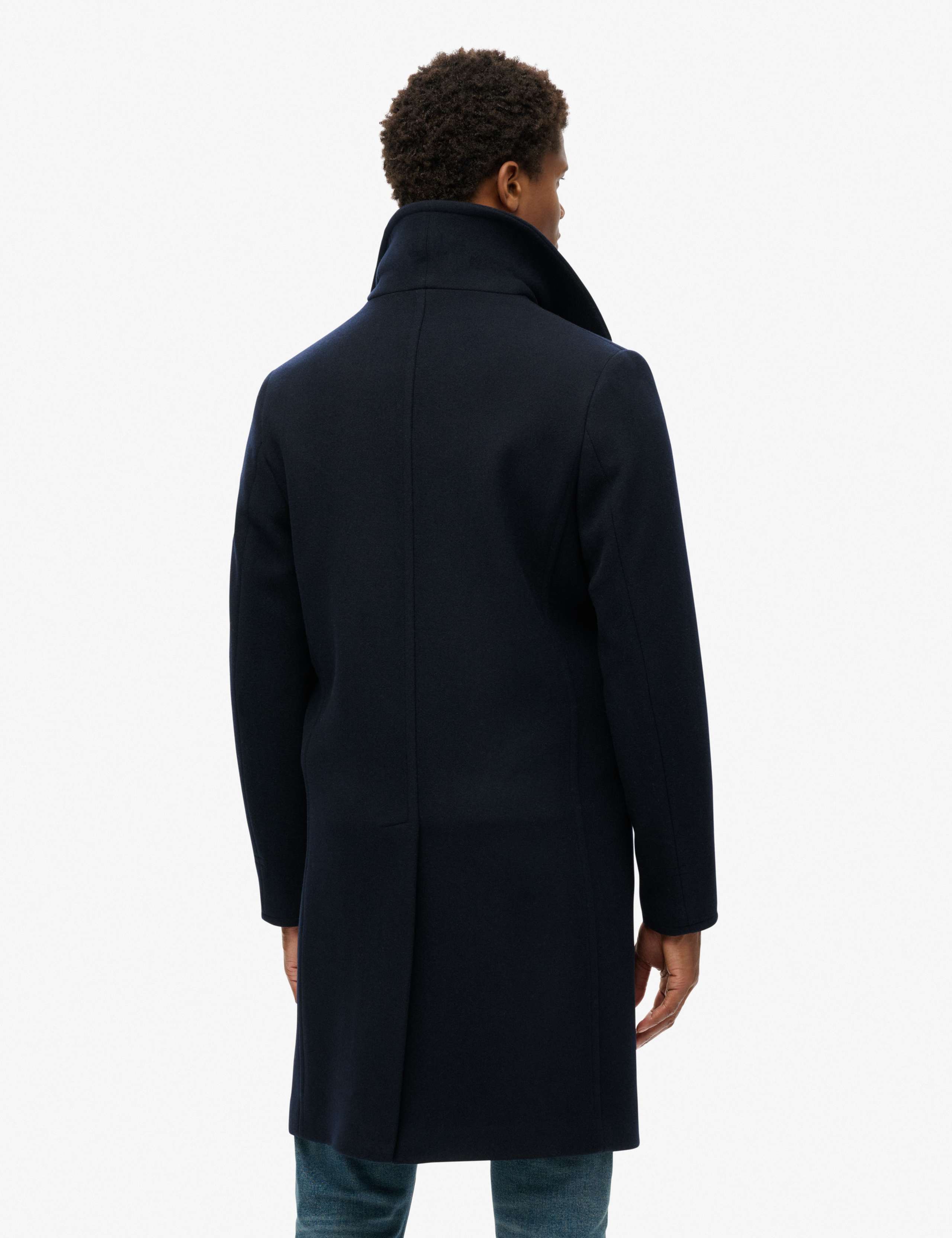 Wool Rich Double Breasted Peacoat 5 of 7