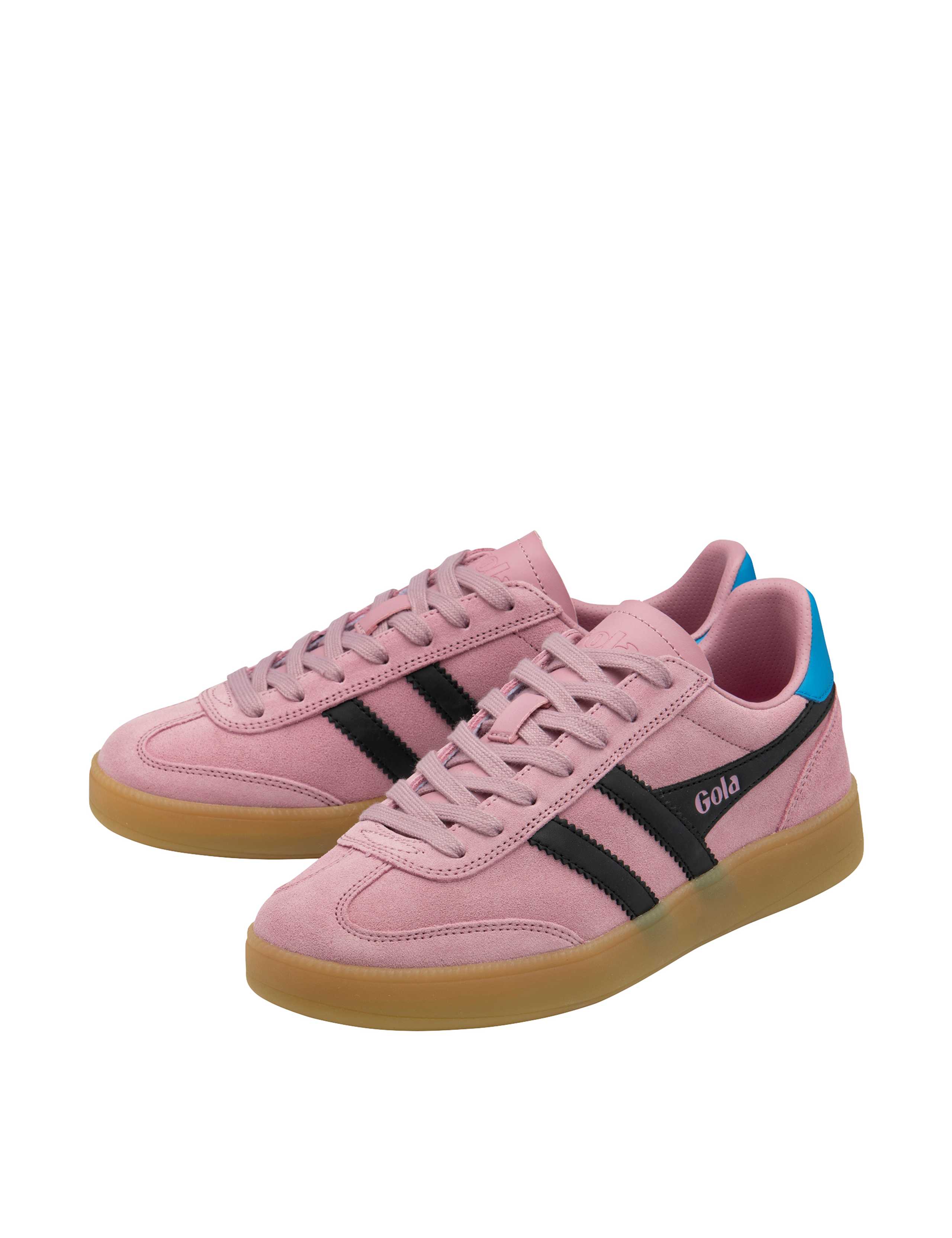 Viper Suede Colour Block Trainers 3 of 5