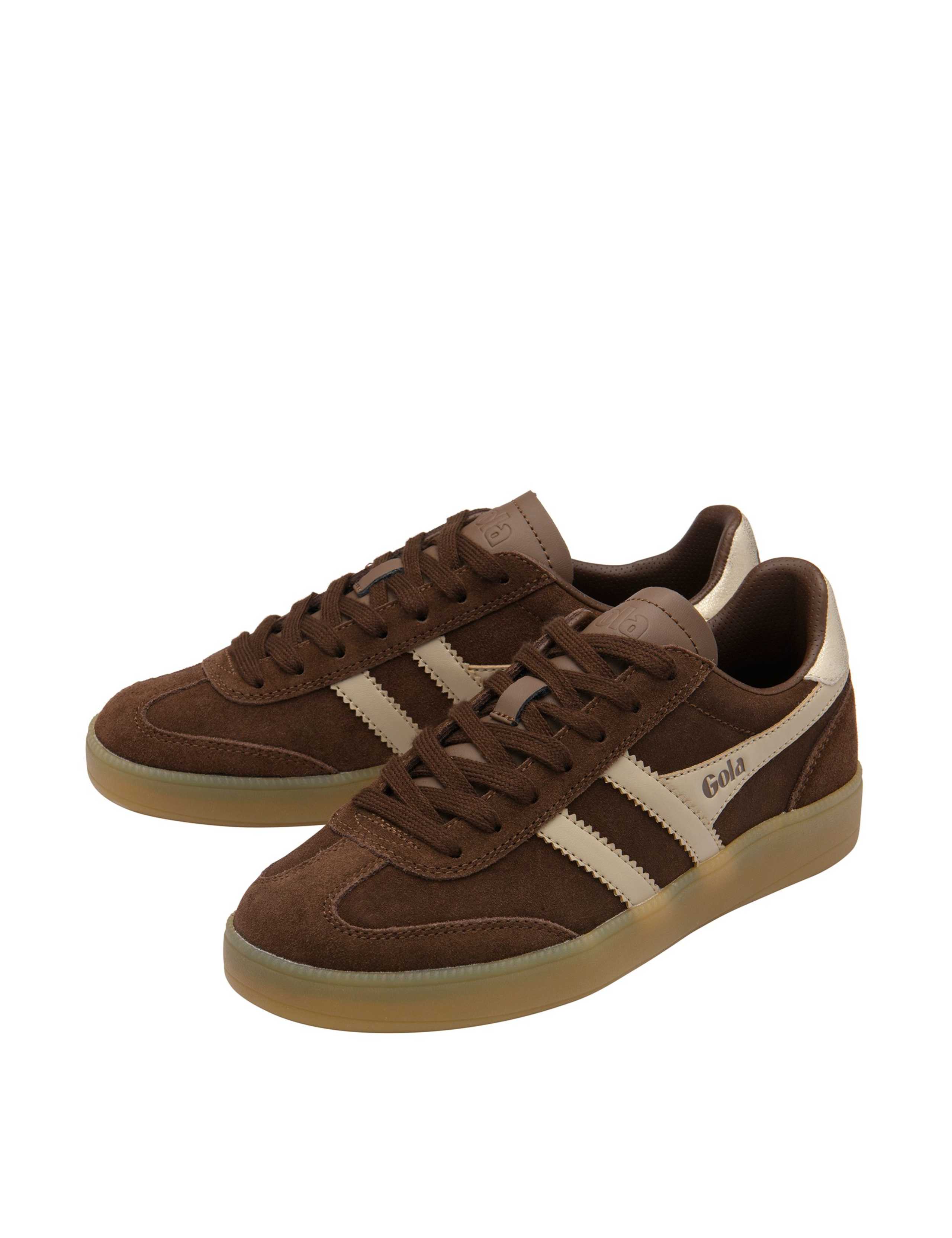 Viper Suede Colour Block Trainers 3 of 5