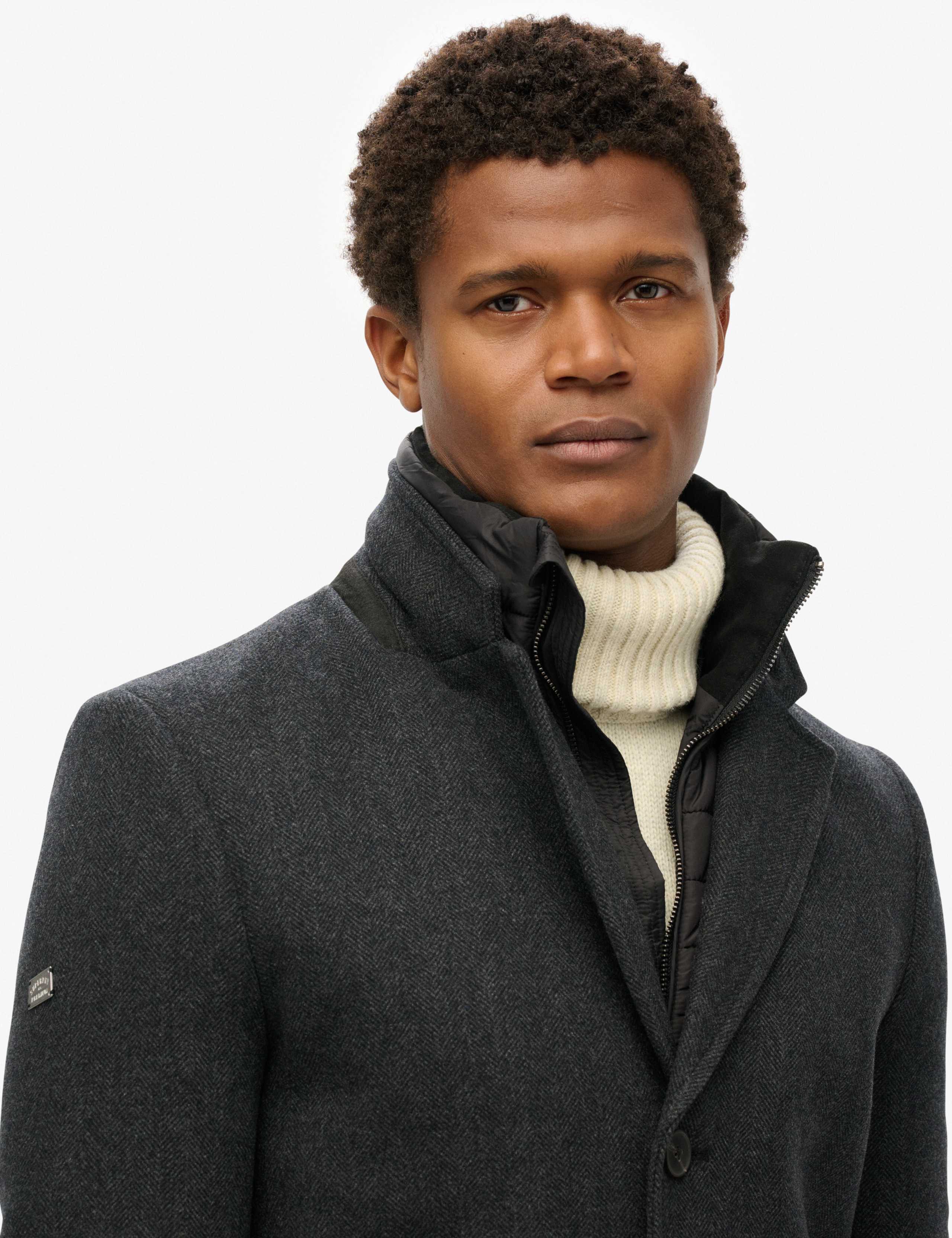 Wool Rich 2 in 1 Peacoat 4 of 11