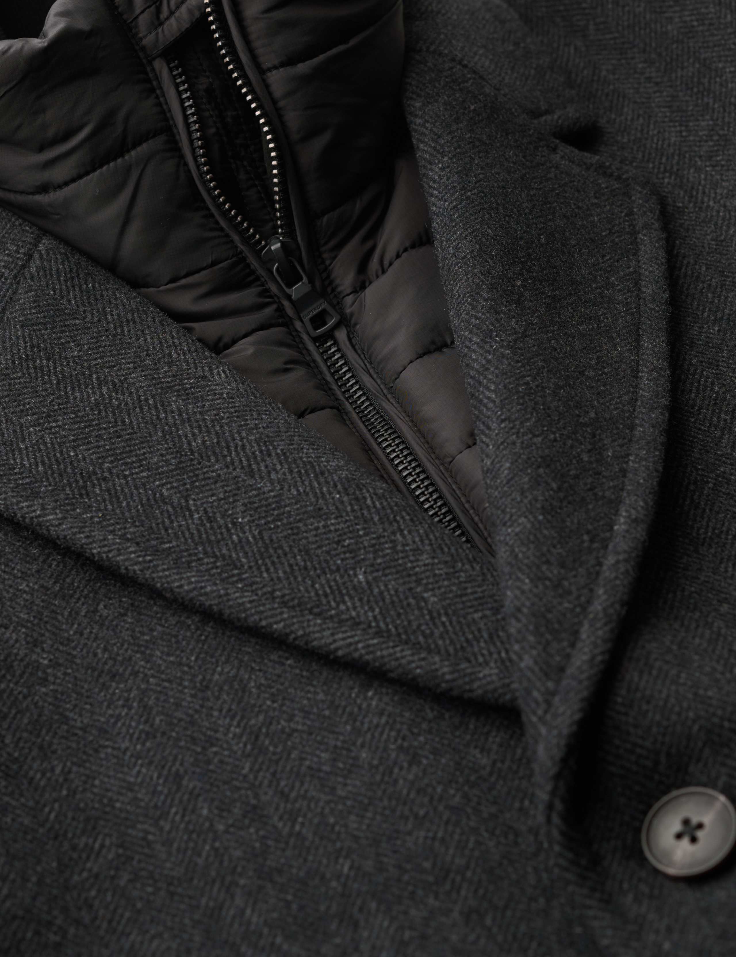Wool Rich 2 in 1 Peacoat 8 of 11