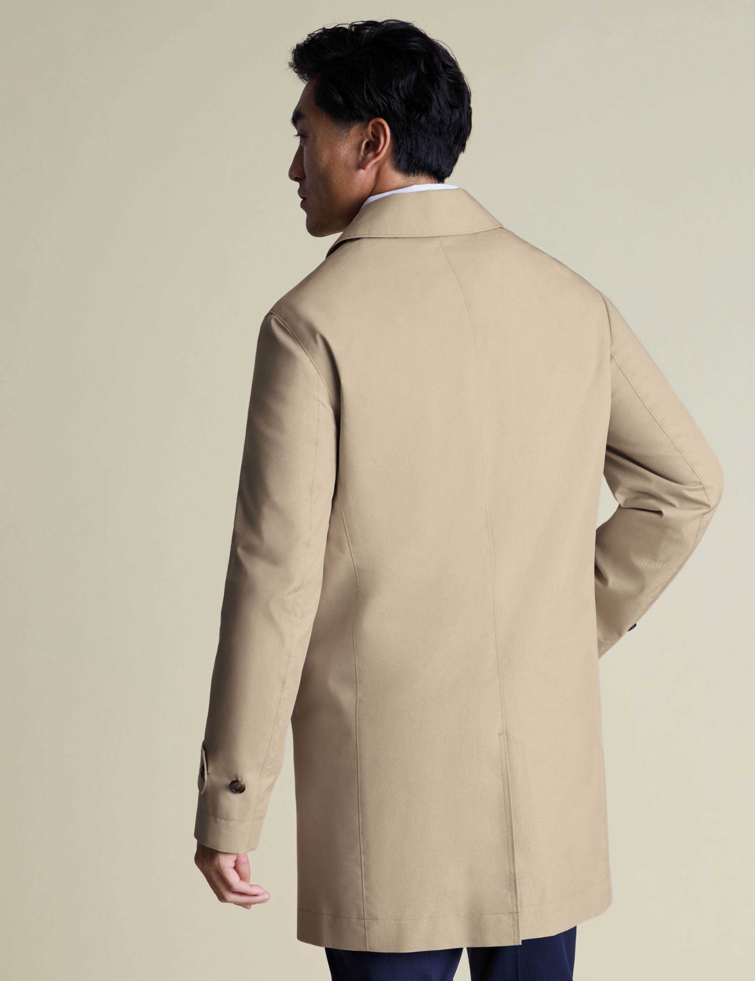 Cotton Rich Showerproof Raincoat 4 of 6