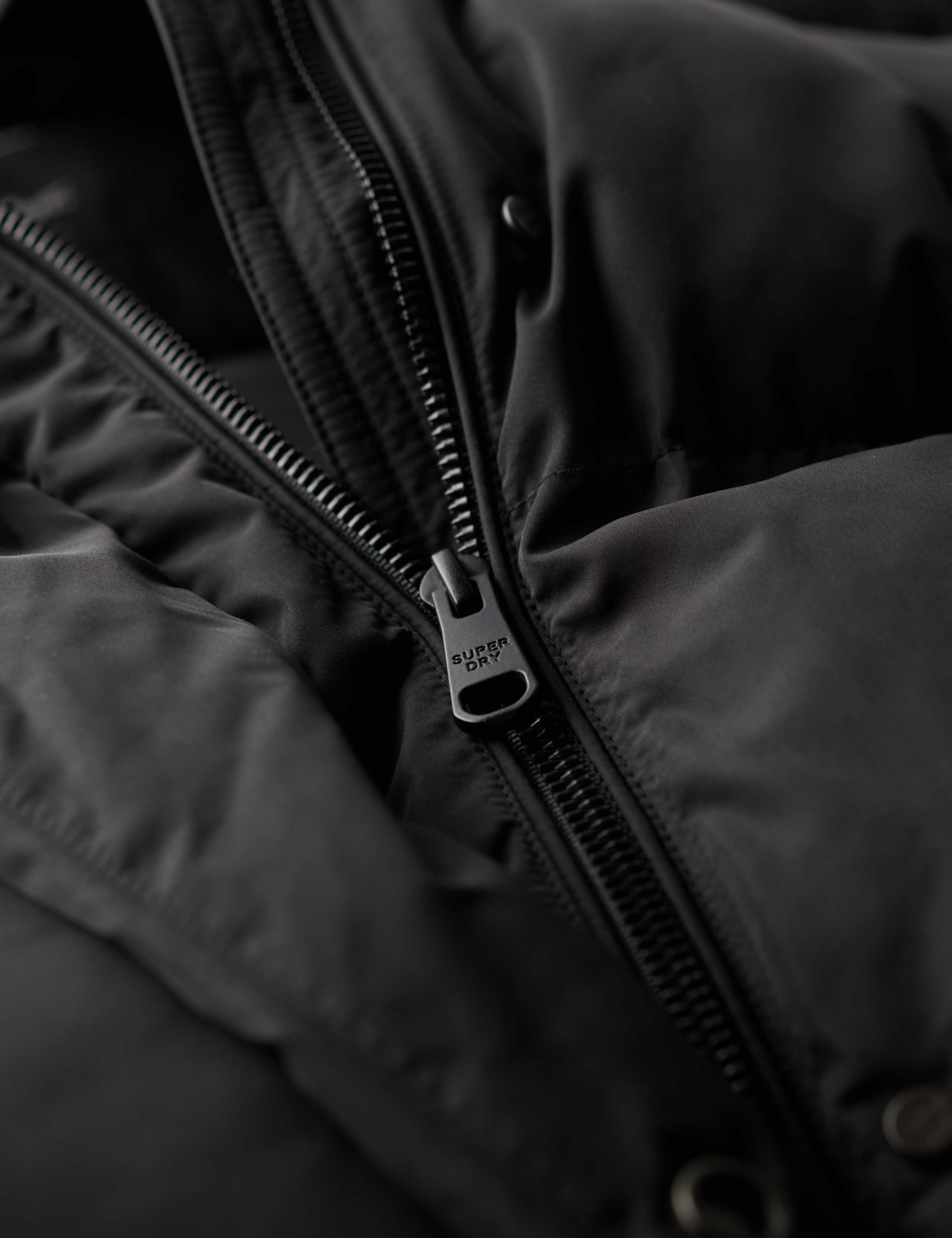 High Neck Longline Puffer Jacket 5 of 5