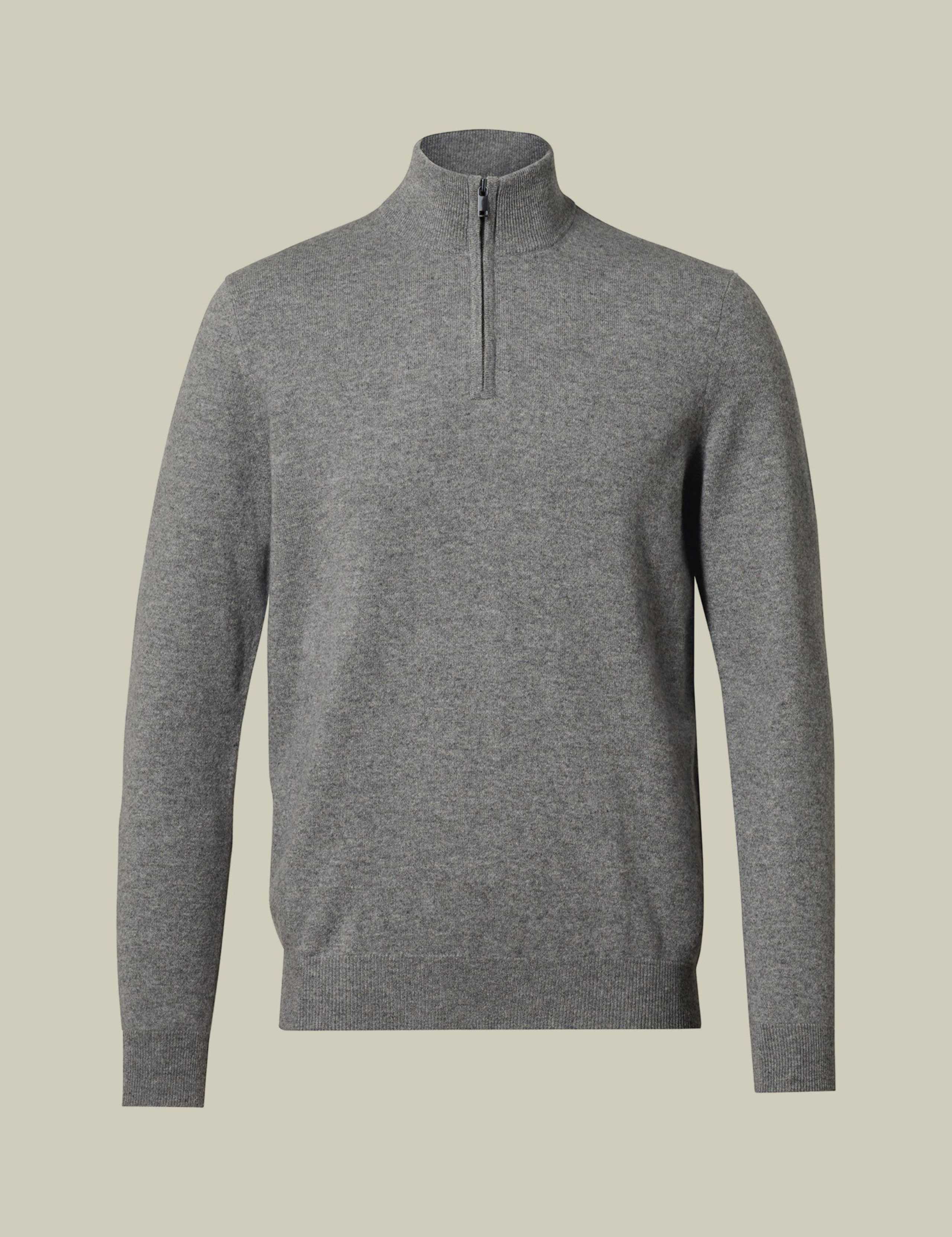 Pure Cashmere Half Zip Jumper 2 of 5