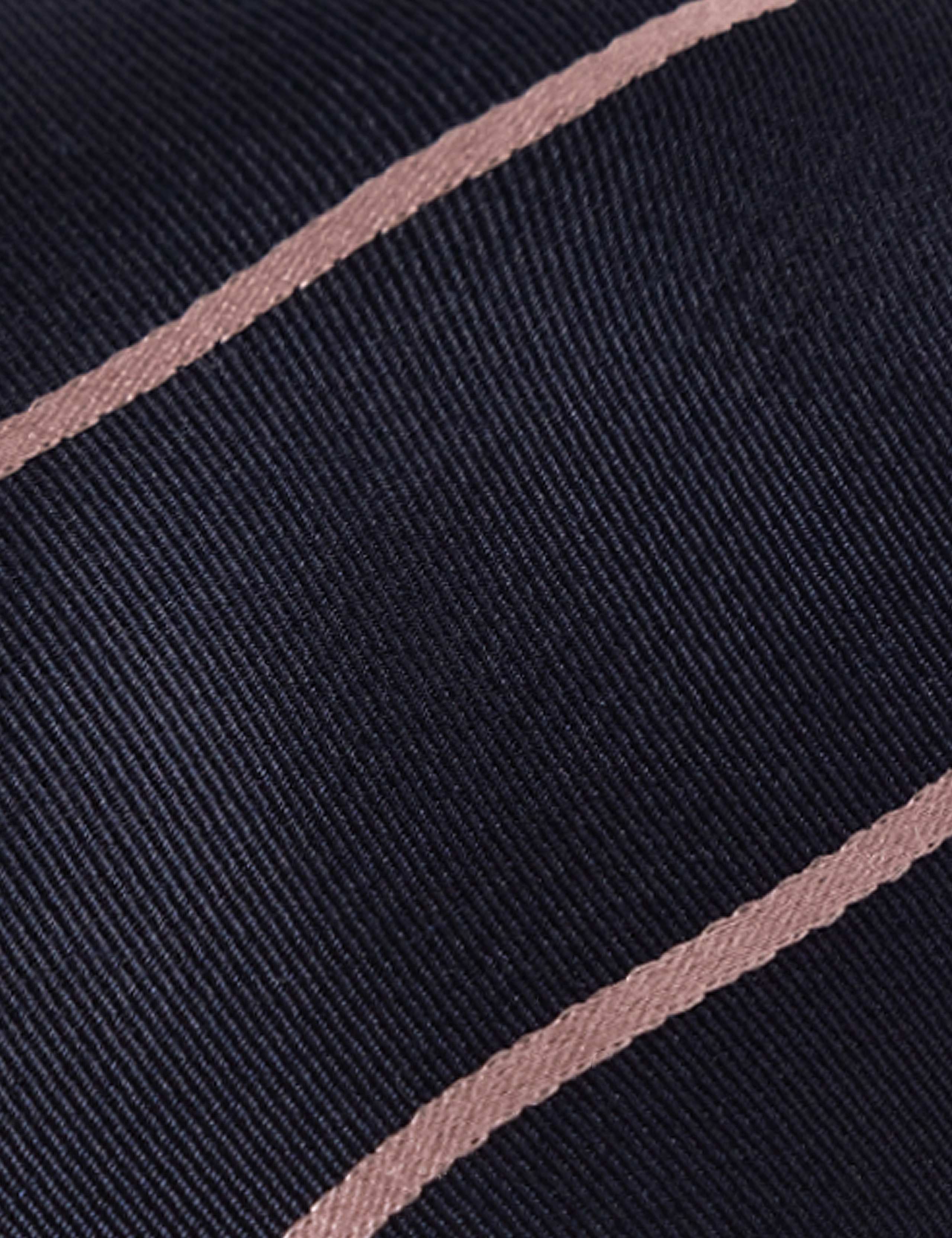 Striped Pure Silk Tie 2 of 3