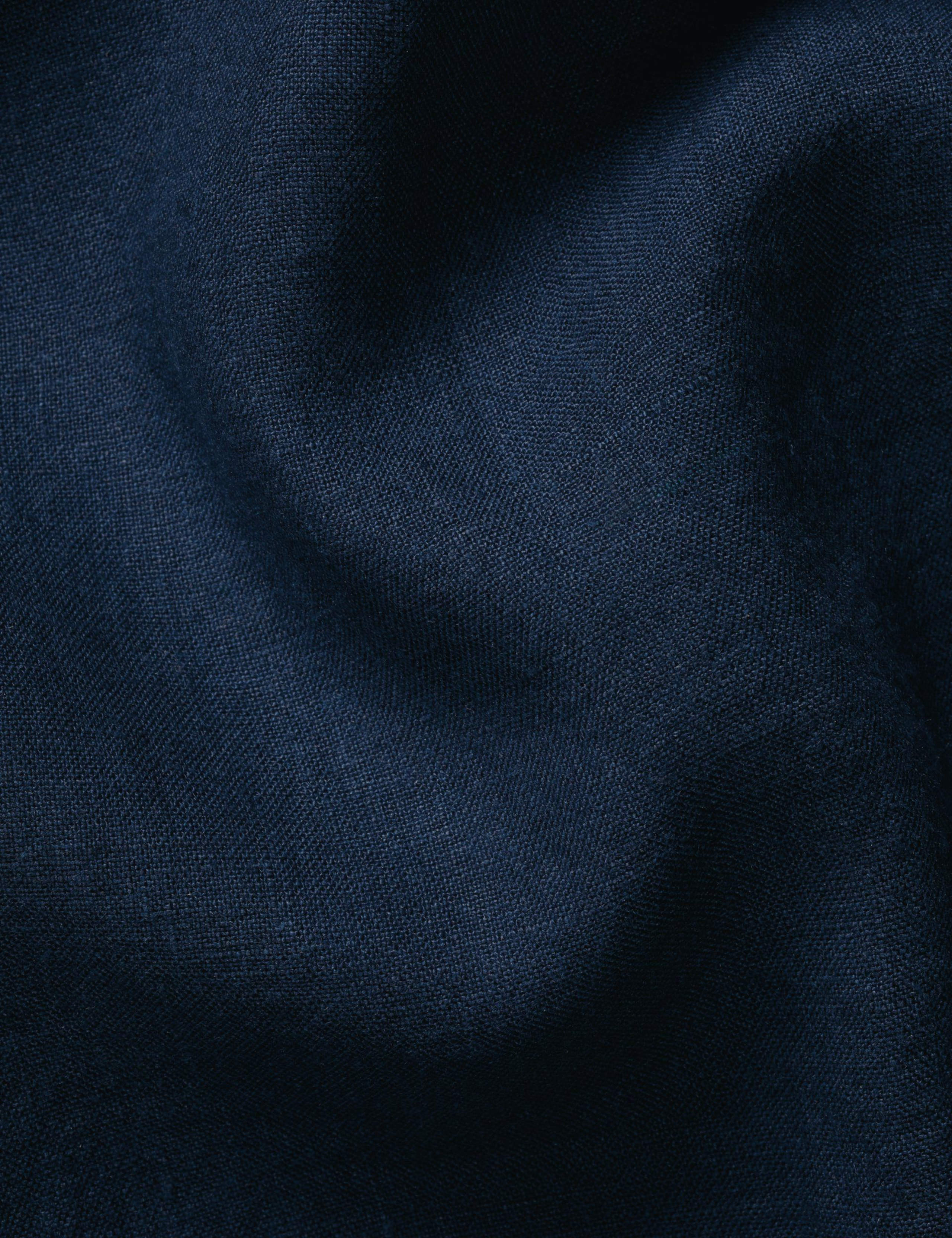 Slim Fit Pure Linen Shirt 5 of 6