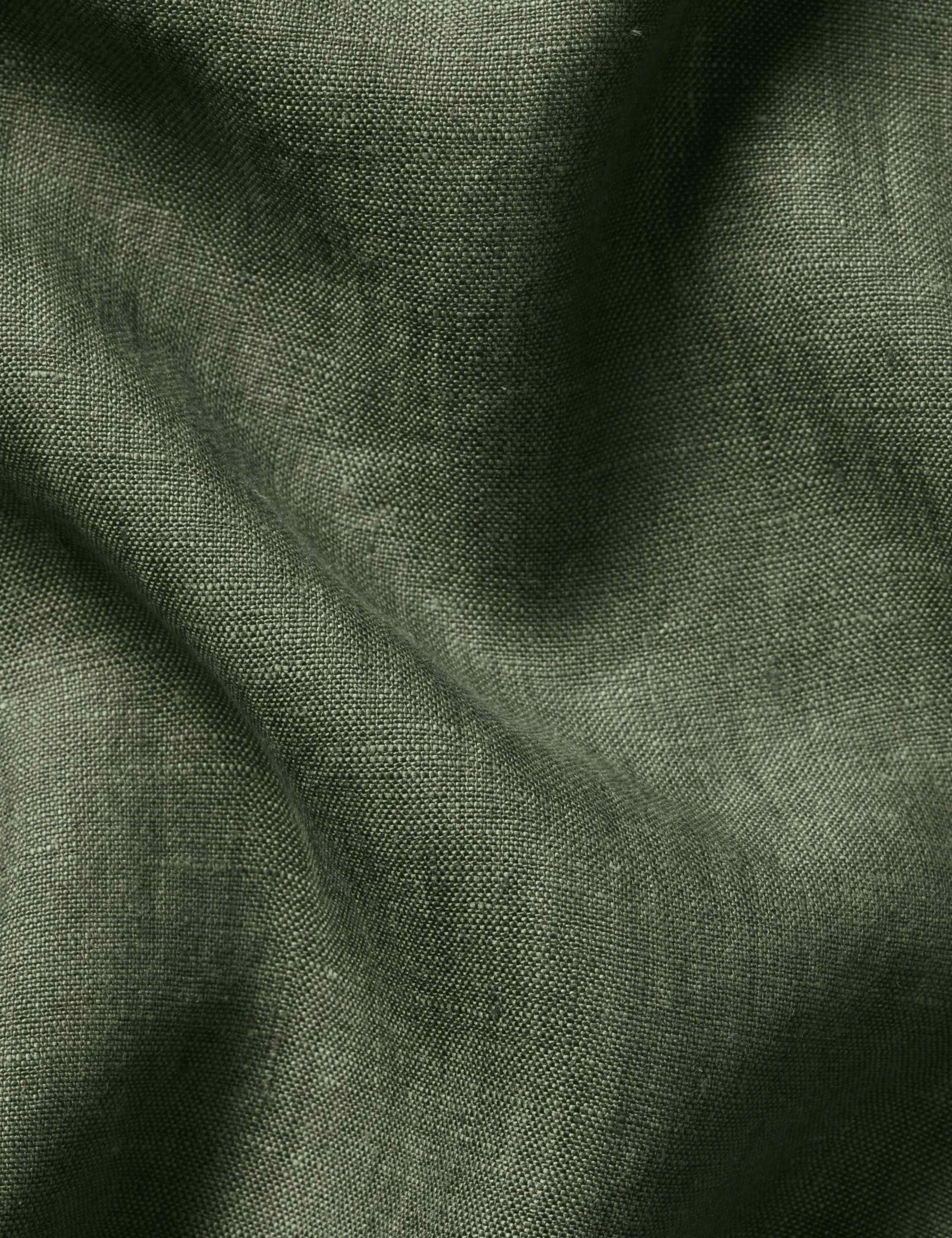 Slim Fit Pure Linen Shirt 6 of 6