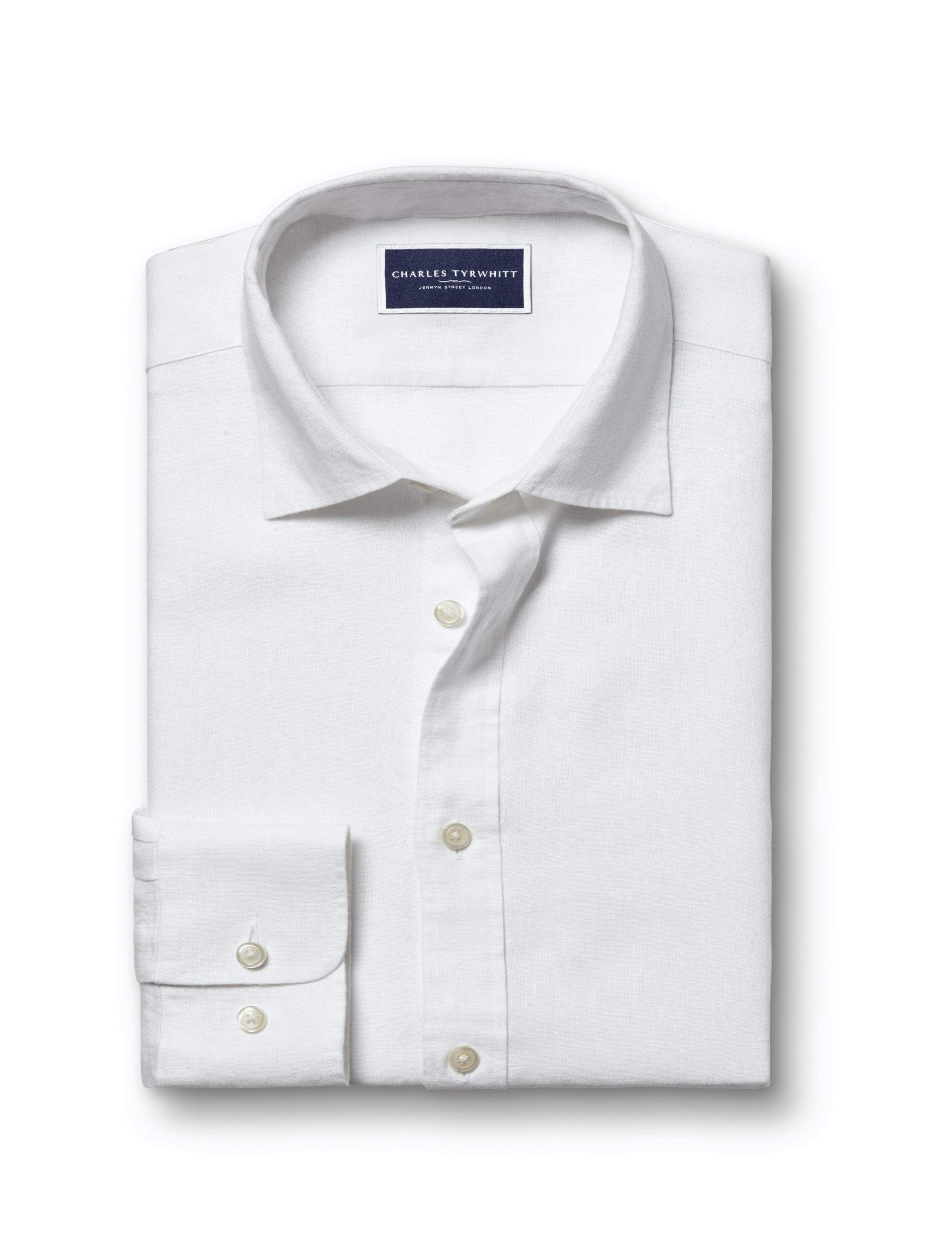 Slim Fit Pure Linen Shirt 3 of 6