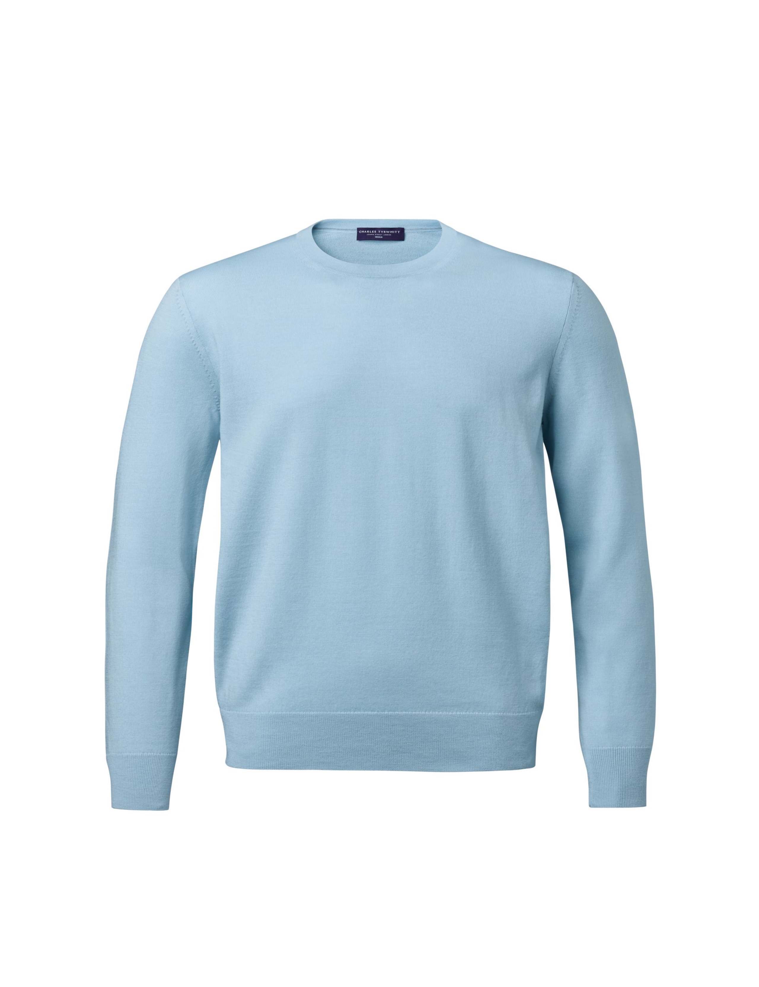 Pure Merino Wool Crew Neck Jumper 2 of 4
