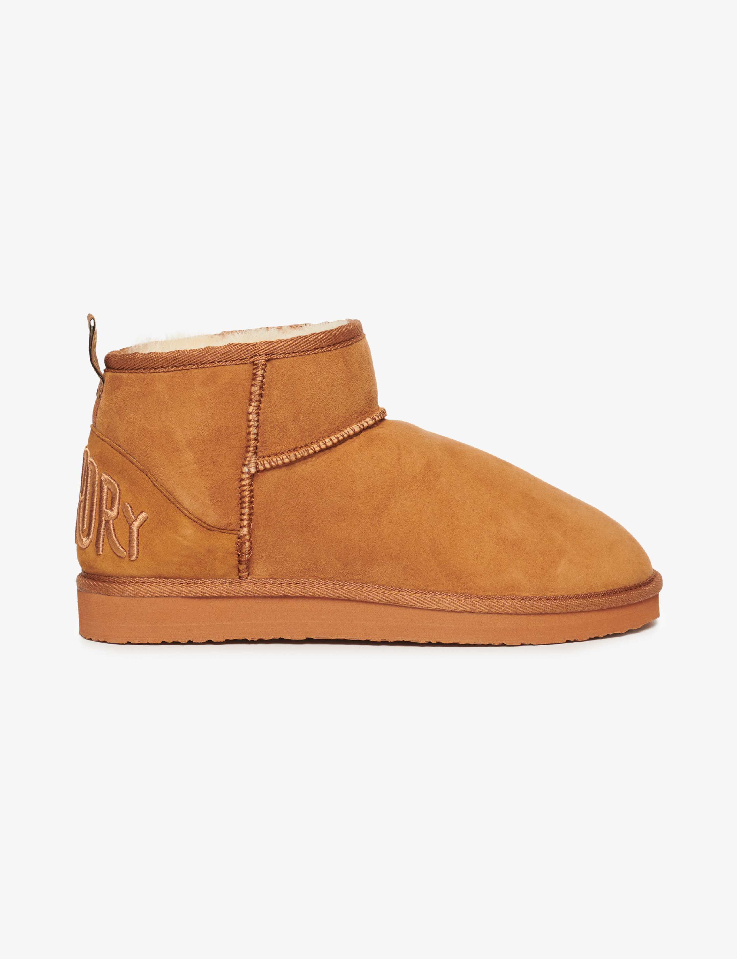 Suede Faux Fur Lined Ankle Boots 7 of 9