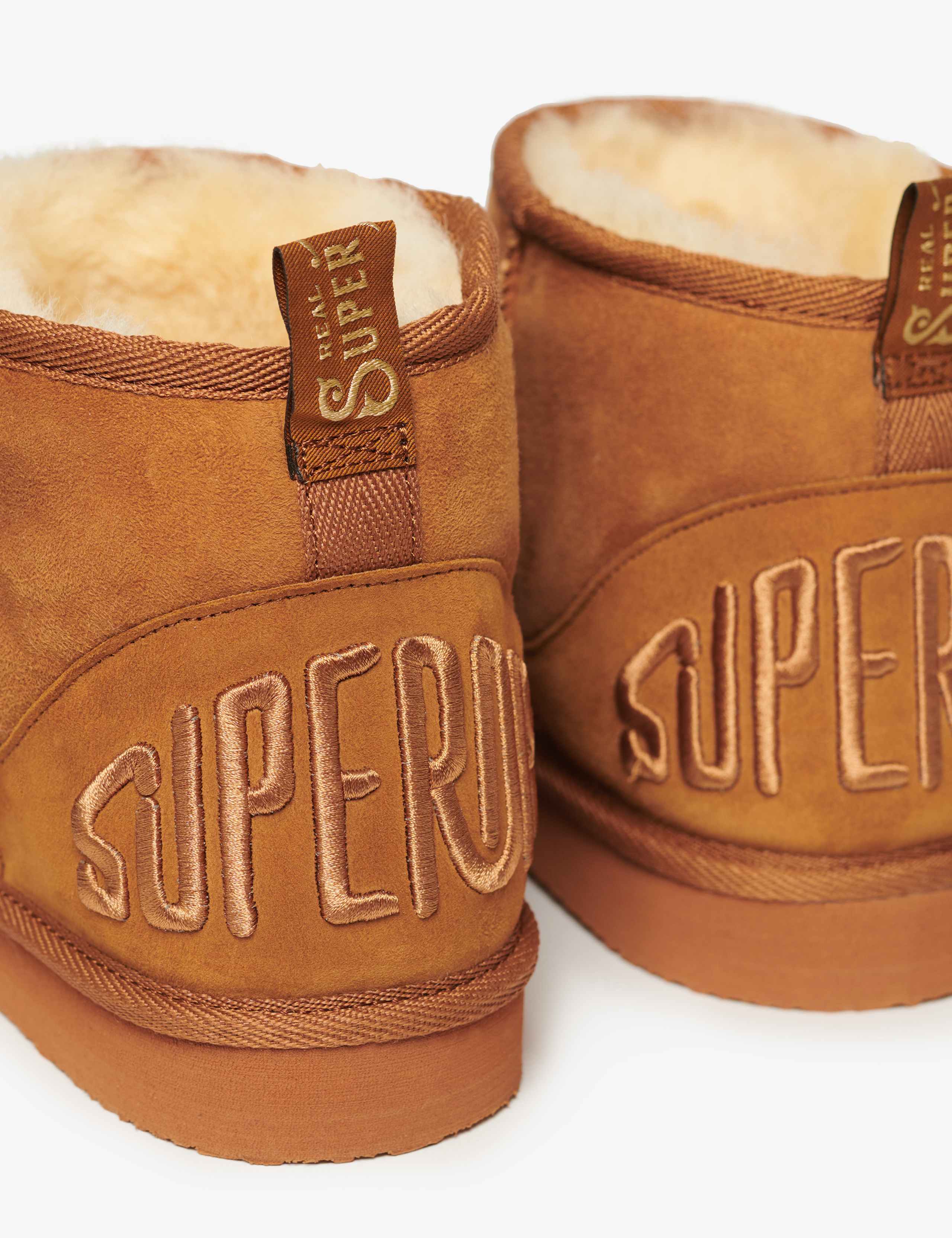Suede Faux Fur Lined Ankle Boots 9 of 9